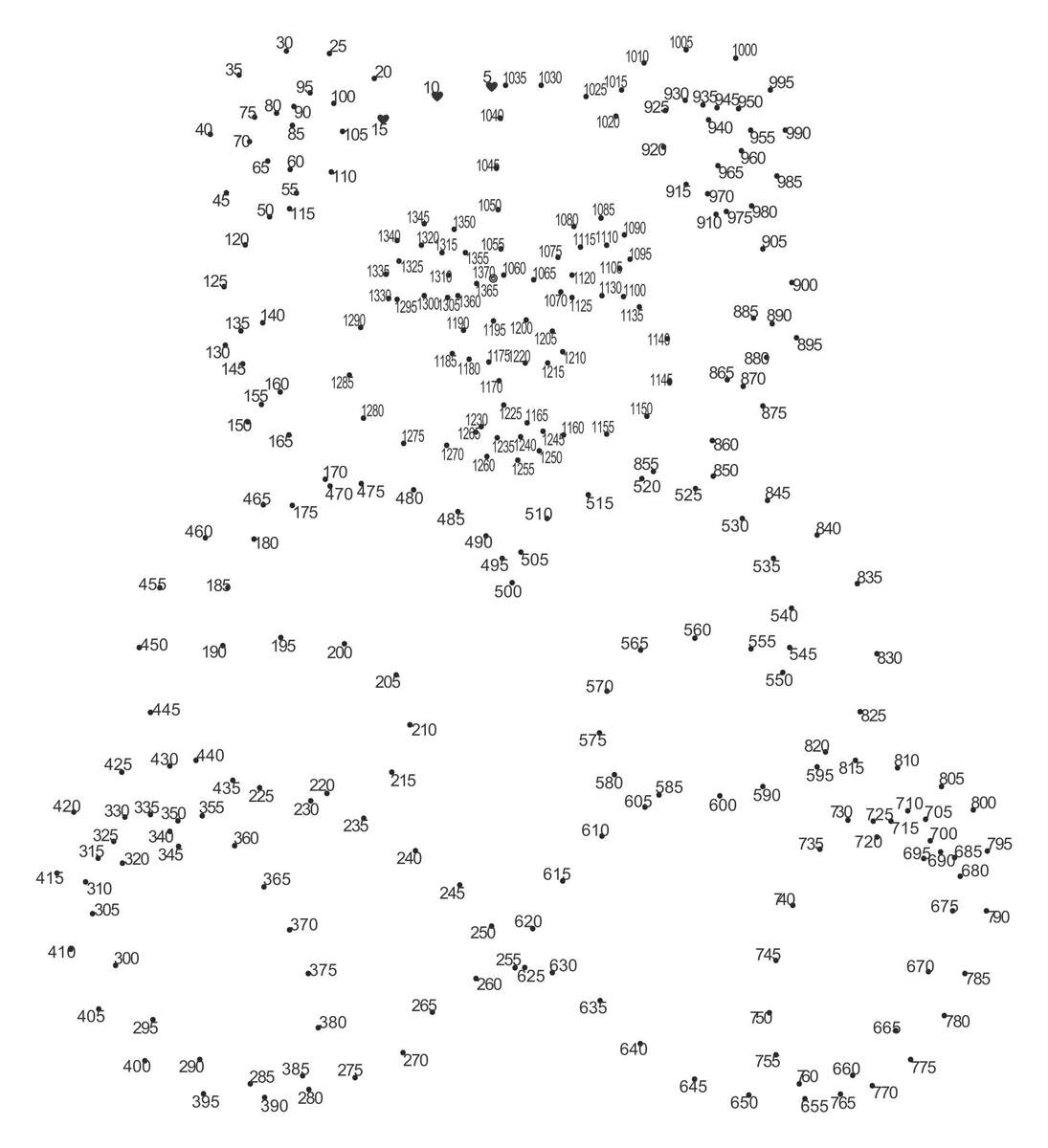 1000 Connect The Dots 10 Free PDF Printables Printablee