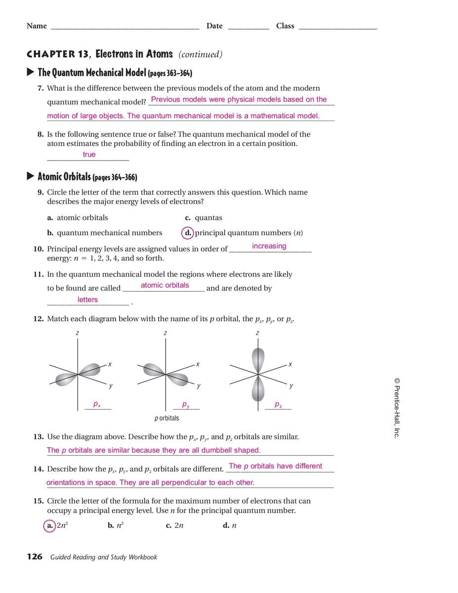 13 ELECTRONS IN ATOMS Teacher Notes Flip EBook Pages 1 6 AnyFlip