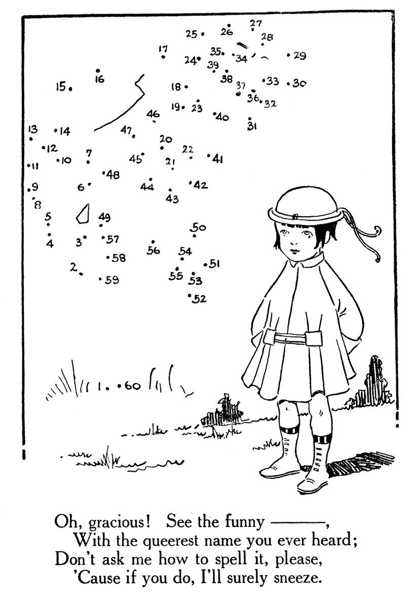 3 Connect The Dots Printables The Graphics Fairy