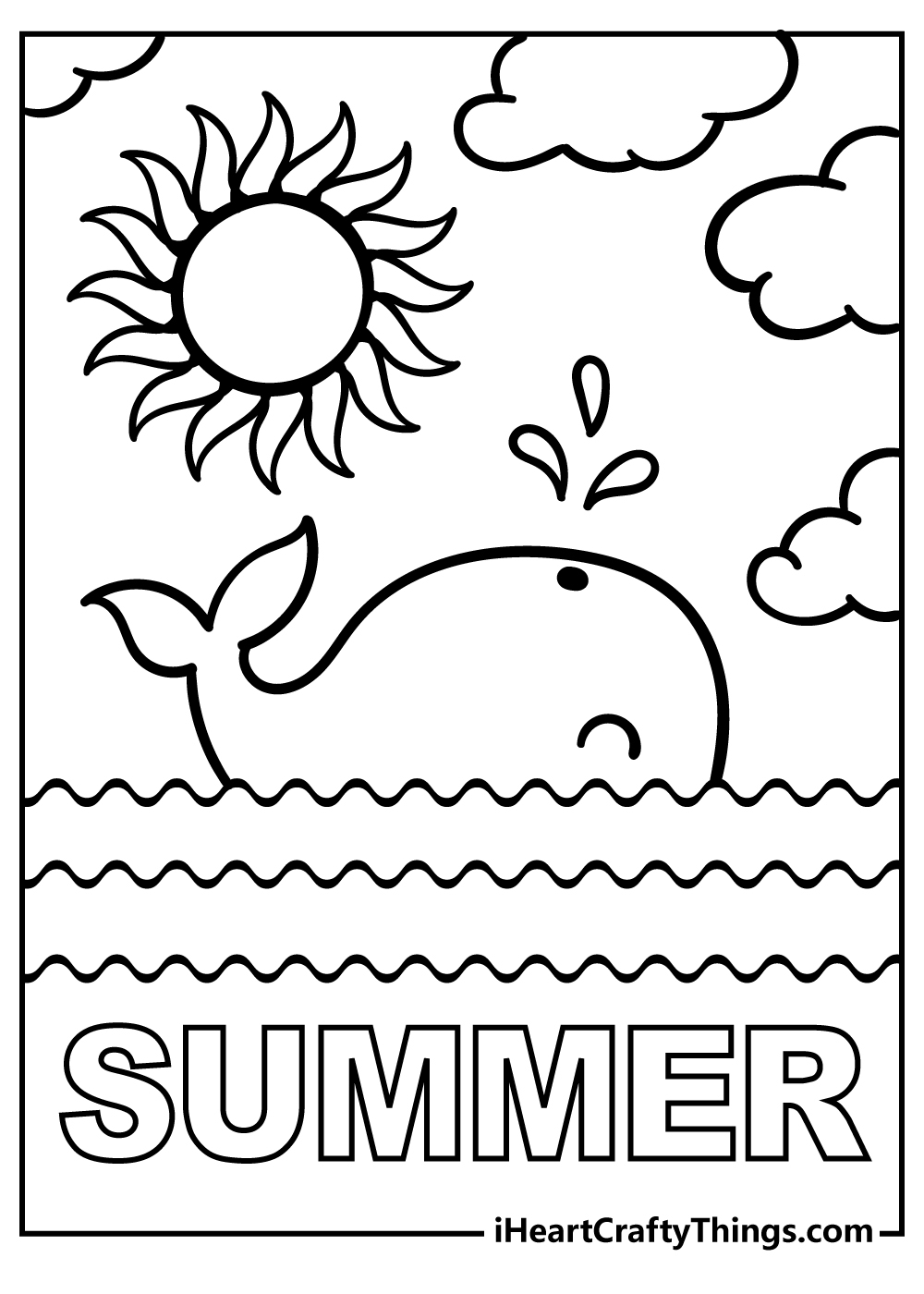 45 Summer Coloring Pages Free To Print Detailed PDF Sheets 45 Summer Coloring Pages Free To Print Detailed PDF Sheets