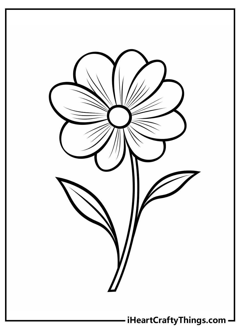 52 Flower Coloring Pages Easy Free Printable PDFs For Kids Flower Coloring Pages 20 Printable Flowers Sheets Daisy More Made By Teachers