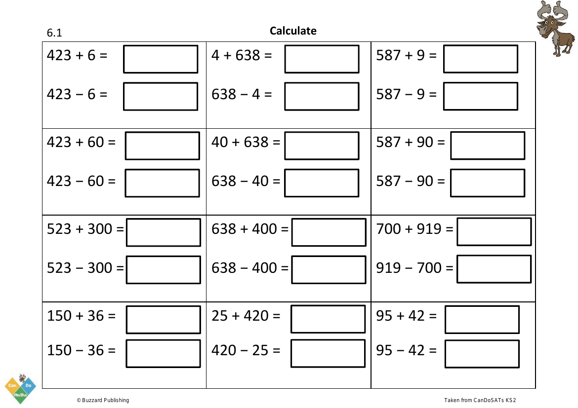 Add And Subtract Whole Numbers With Up To Two Significant Figures Worksheets Library Add And Subtract Whole Numbers With Up To Two Significant Figures Worksheets Library
