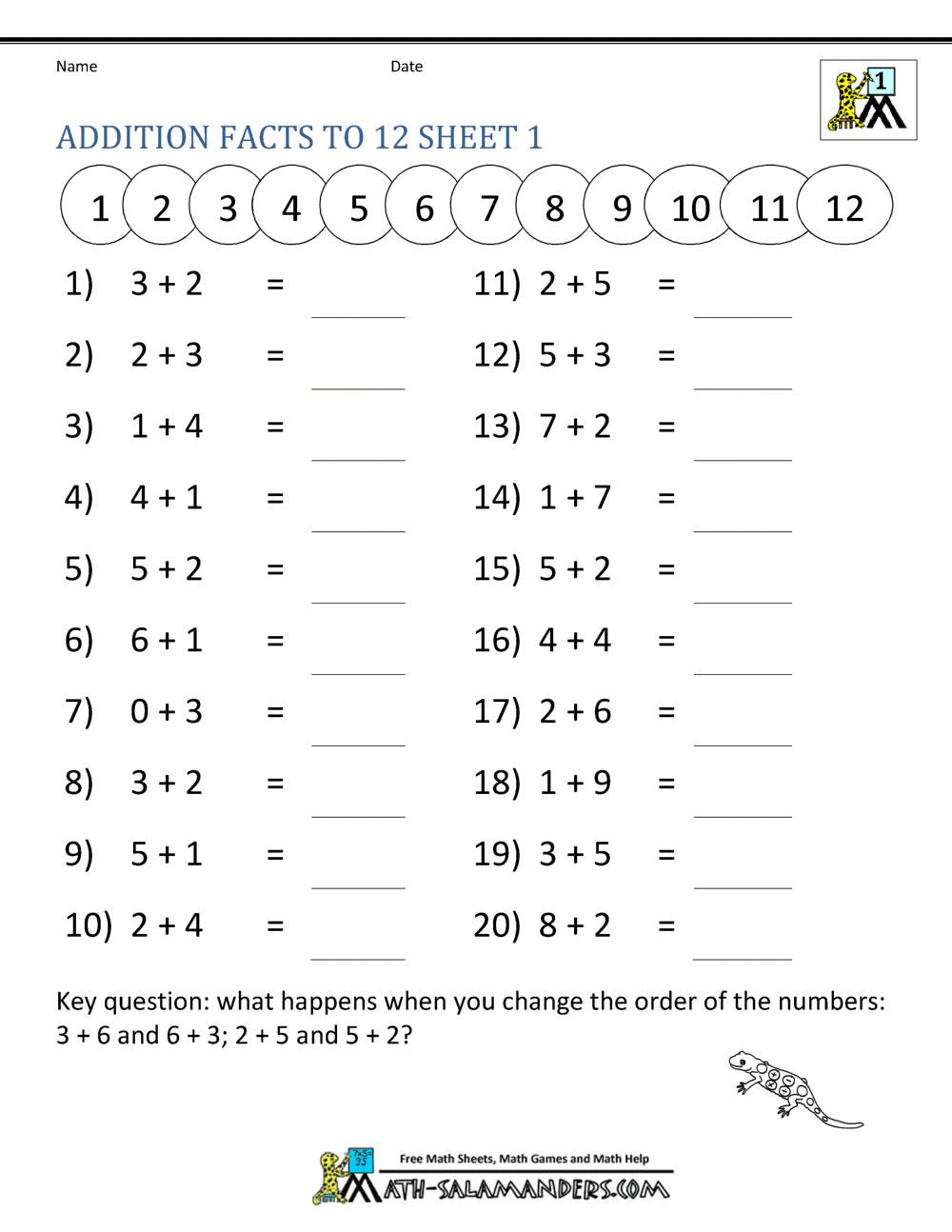 Addition Worksheets Free Printable Easy Math Problems Free Printables Lettering SVG Files Tools Apps