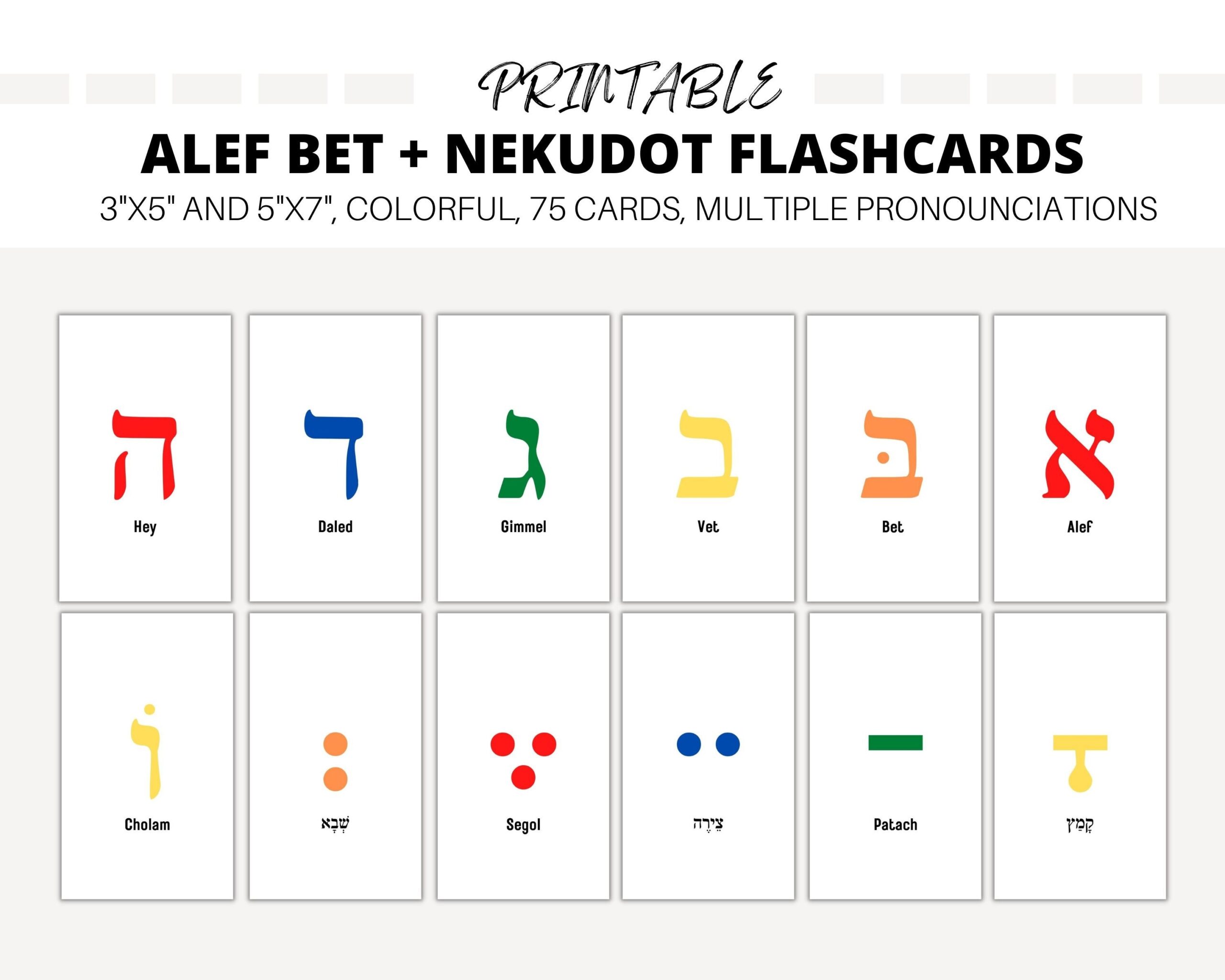 Alef Bet Flash Cards Printable Hebrew Alphabet Jewish Cards Aleph Bet Alef Bet Letters Hebrew Vowels Nekudot Learn Hebrew Etsy Israel Alef Bet Flash Cards Printable Hebrew Alphabet Jewish Cards Aleph Bet Alef Bet Letters Hebrew Vowels Nekudot Learn Hebrew Etsy Israel