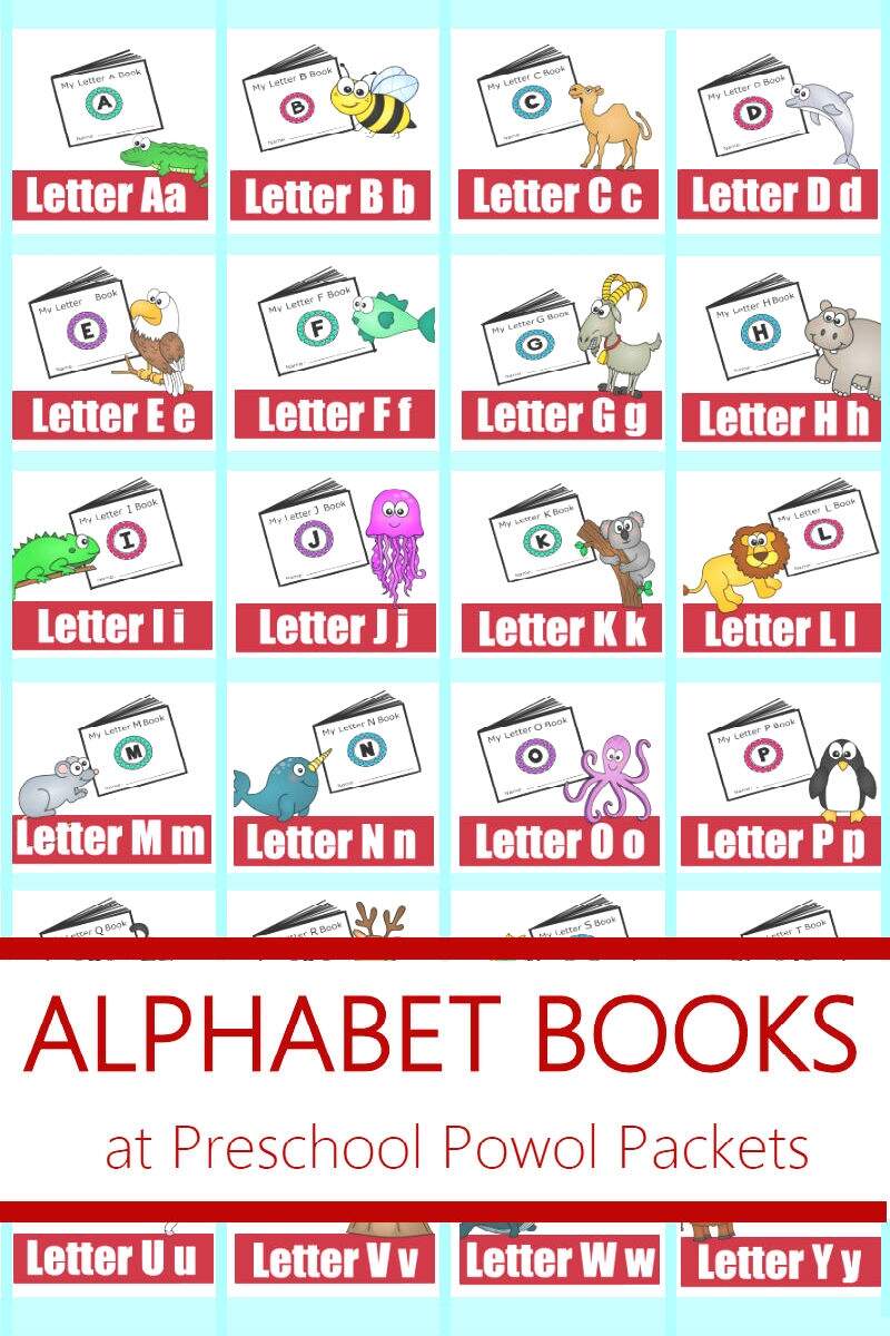 ALPHABET Free Printable Mini Books