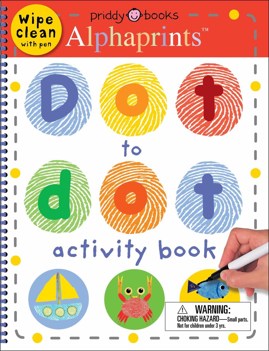 Alphaprints Dot To Dot Activity Book Priddy Books