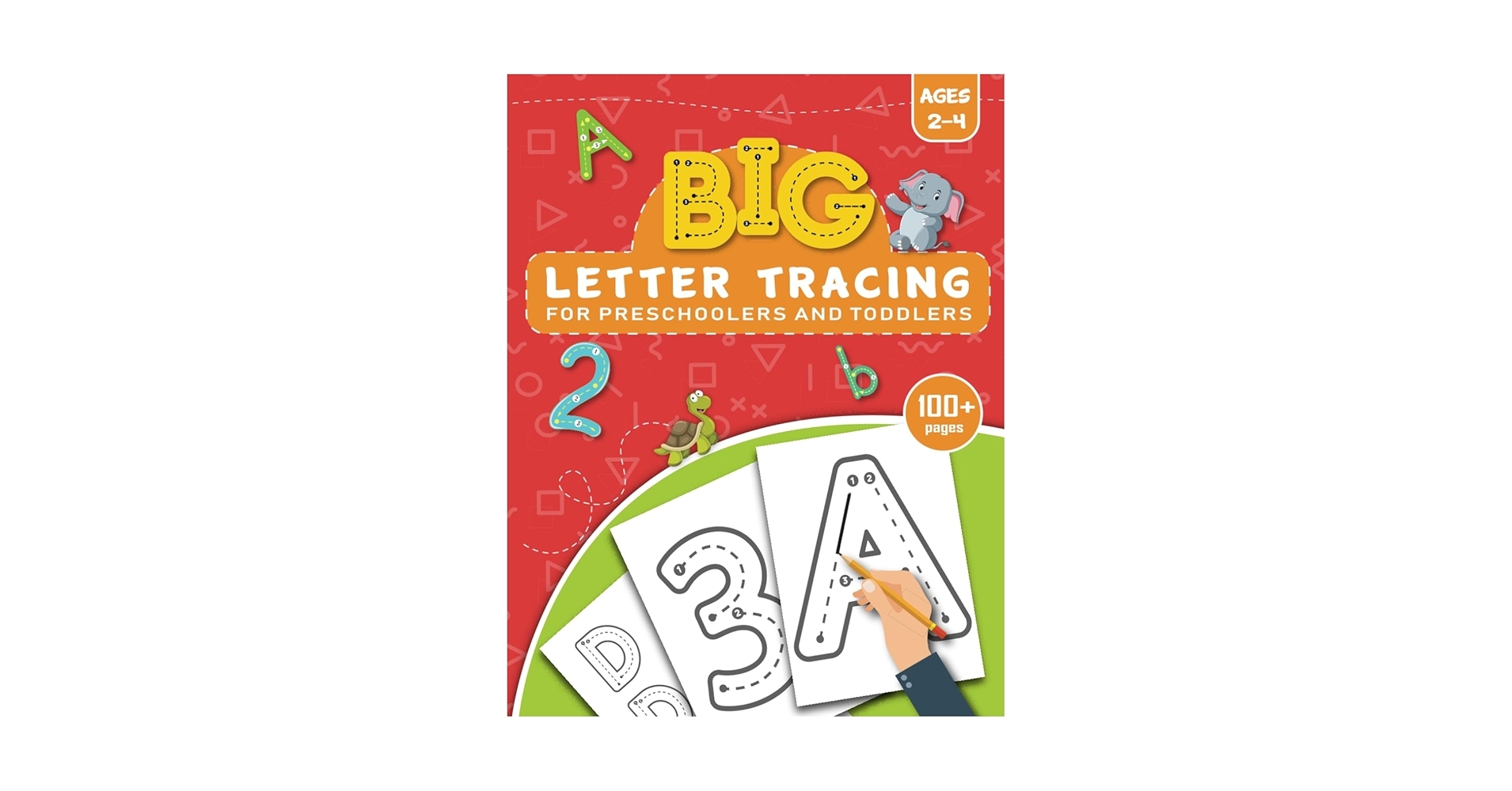 Amazon BIG Letter Tracing For Preschoolers And Toddlers Ages 2 4 Homeschool Preschool Learning Activities For 3 Year Olds 9798603262895 Stephen Anastasia Office Products