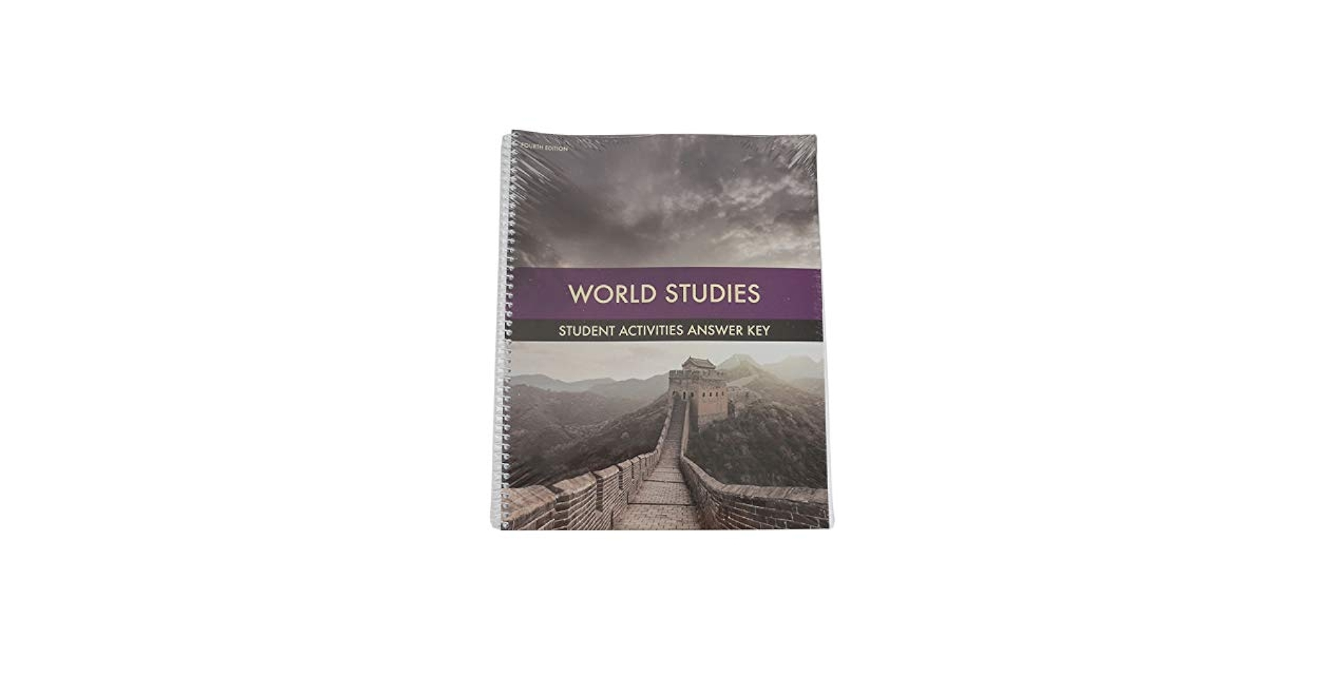 Amazon BJU Press World Studies Student Activity Manual Answer Key 4th Edition Grade 7 9781606829899 Office Products