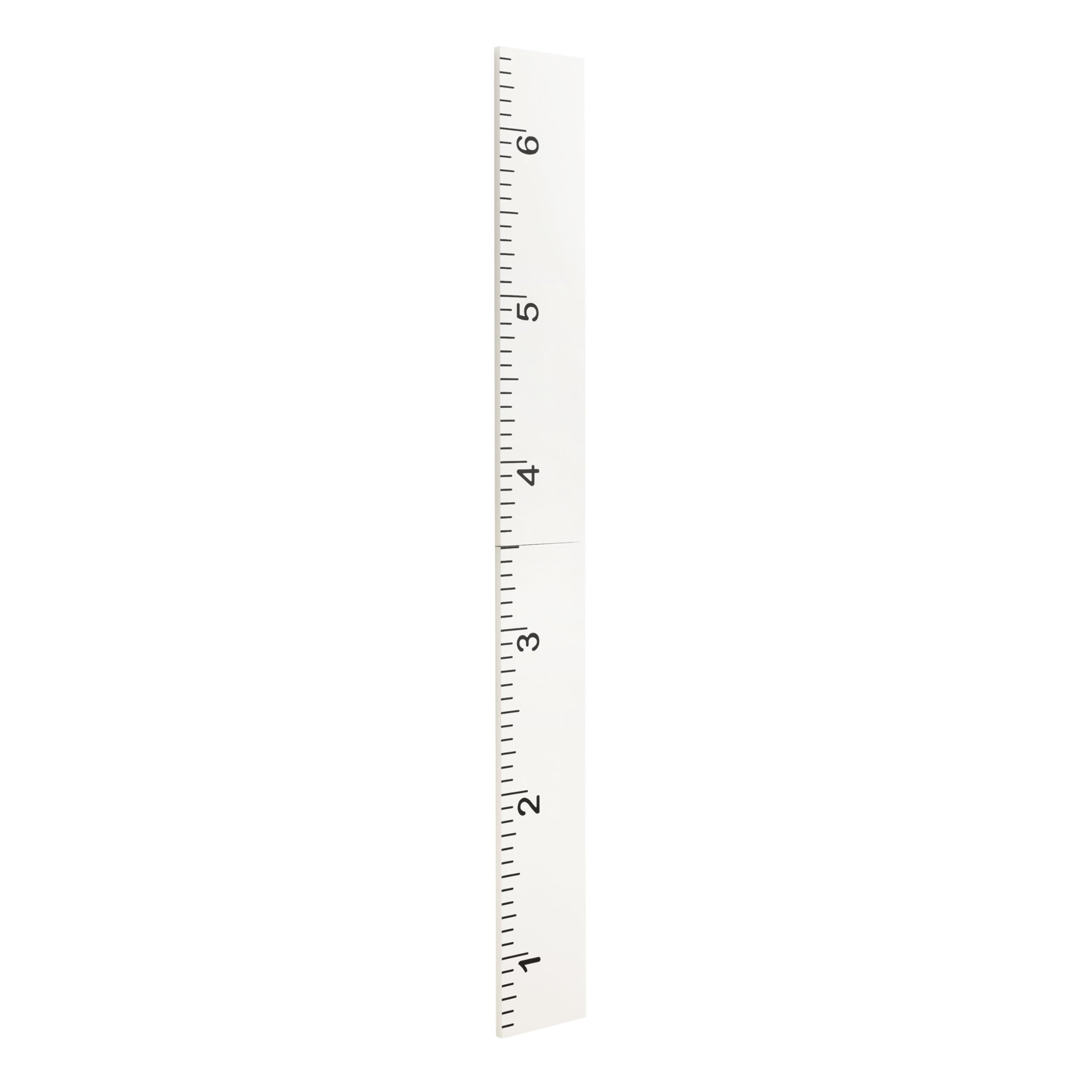 Amazon Kate And Laurel Modern 6 5 Foot Growth Chart Wooden Wall Ruler 8 X 72 White Decorative Wall Mounted Height Chart For Kids For Use As Nursery Or Children s Bedroom Decor Baby