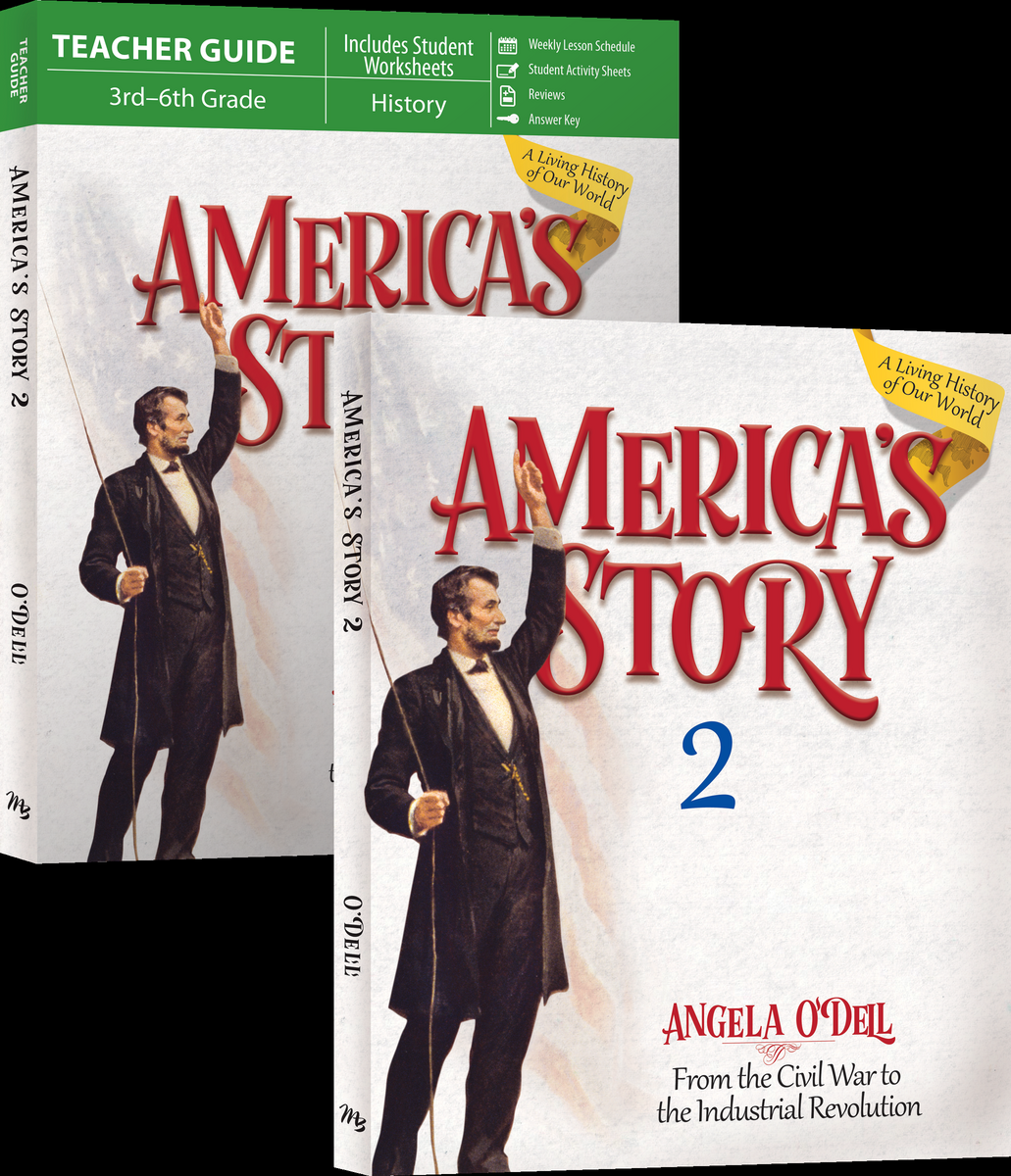 America S Story 2 Set Grade 4 Grade 5 Grade 6 Homeschool Curriculum