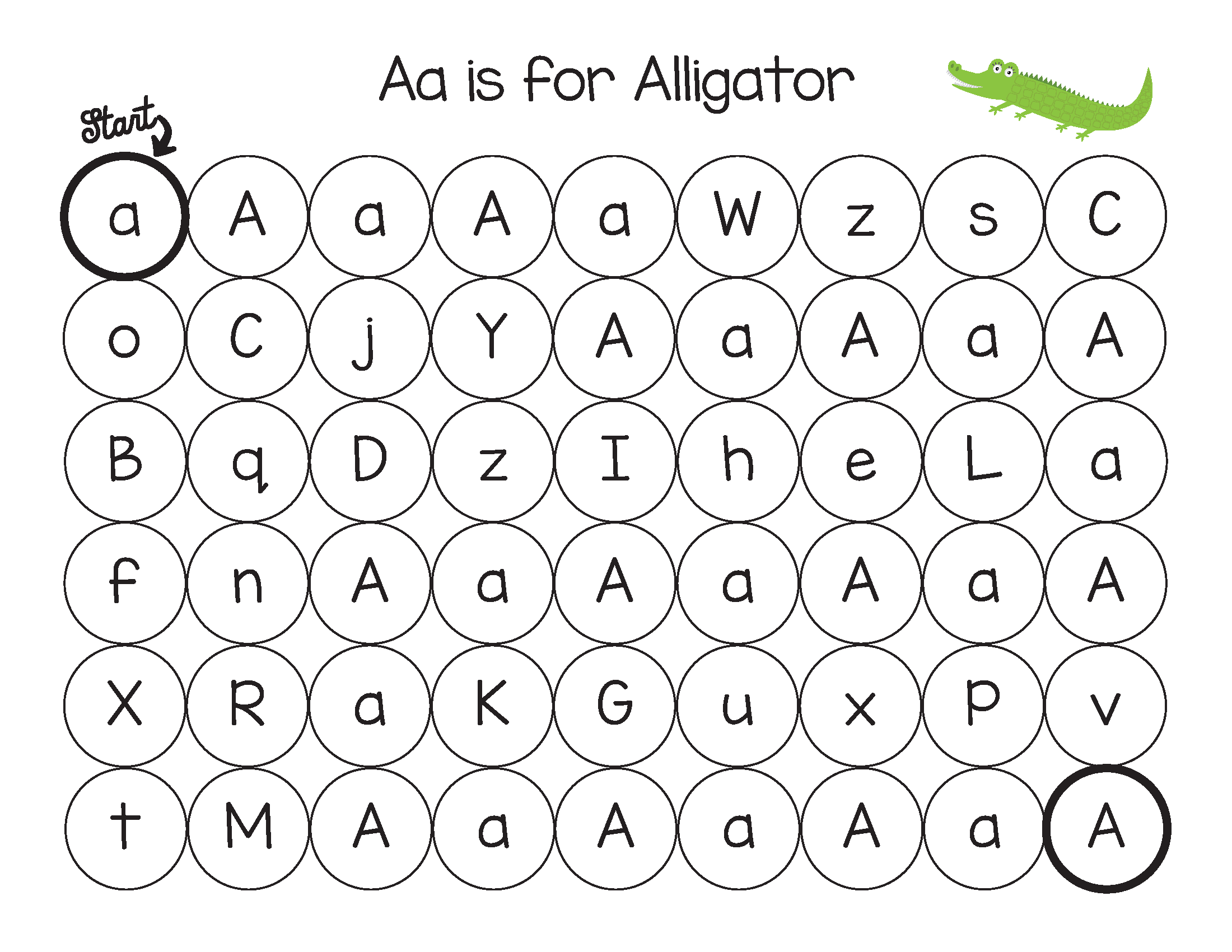 Animal Alphabet Do A Dot Printables Gift Of Curiosity Animal Alphabet Do A Dot Printables Gift Of Curiosity