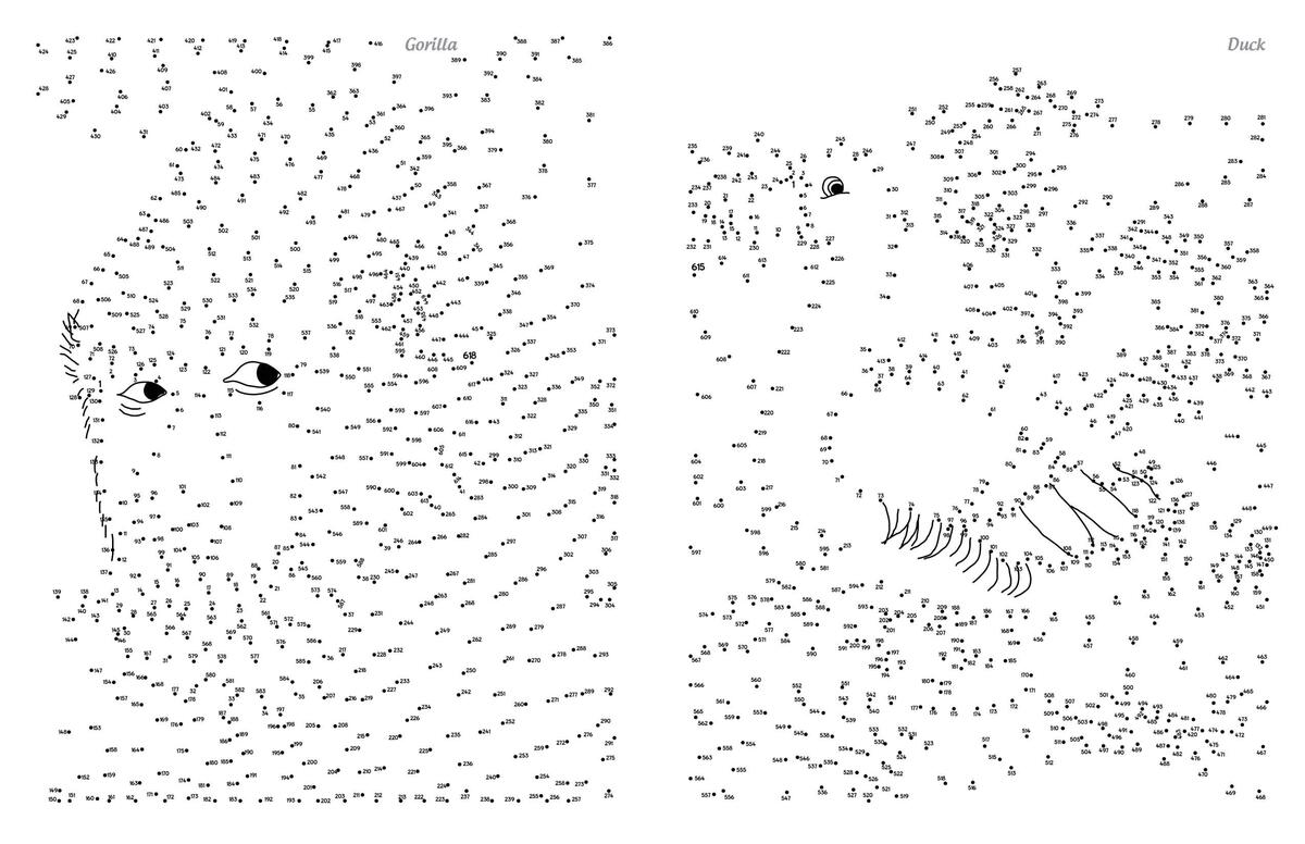 Animals Extreme Dot To Dots
