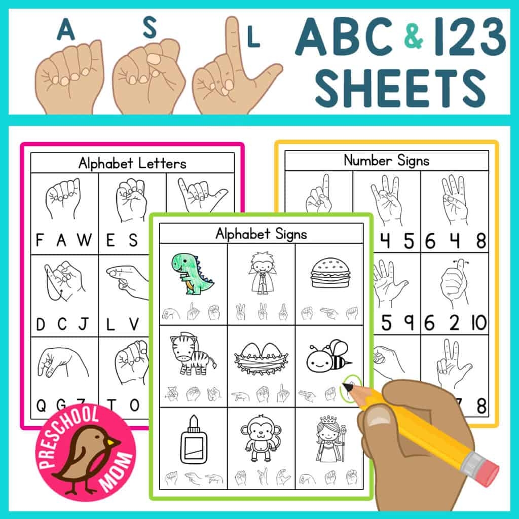 Sight Words Worksheets HELP ME FIND A ASL Teaching Resources