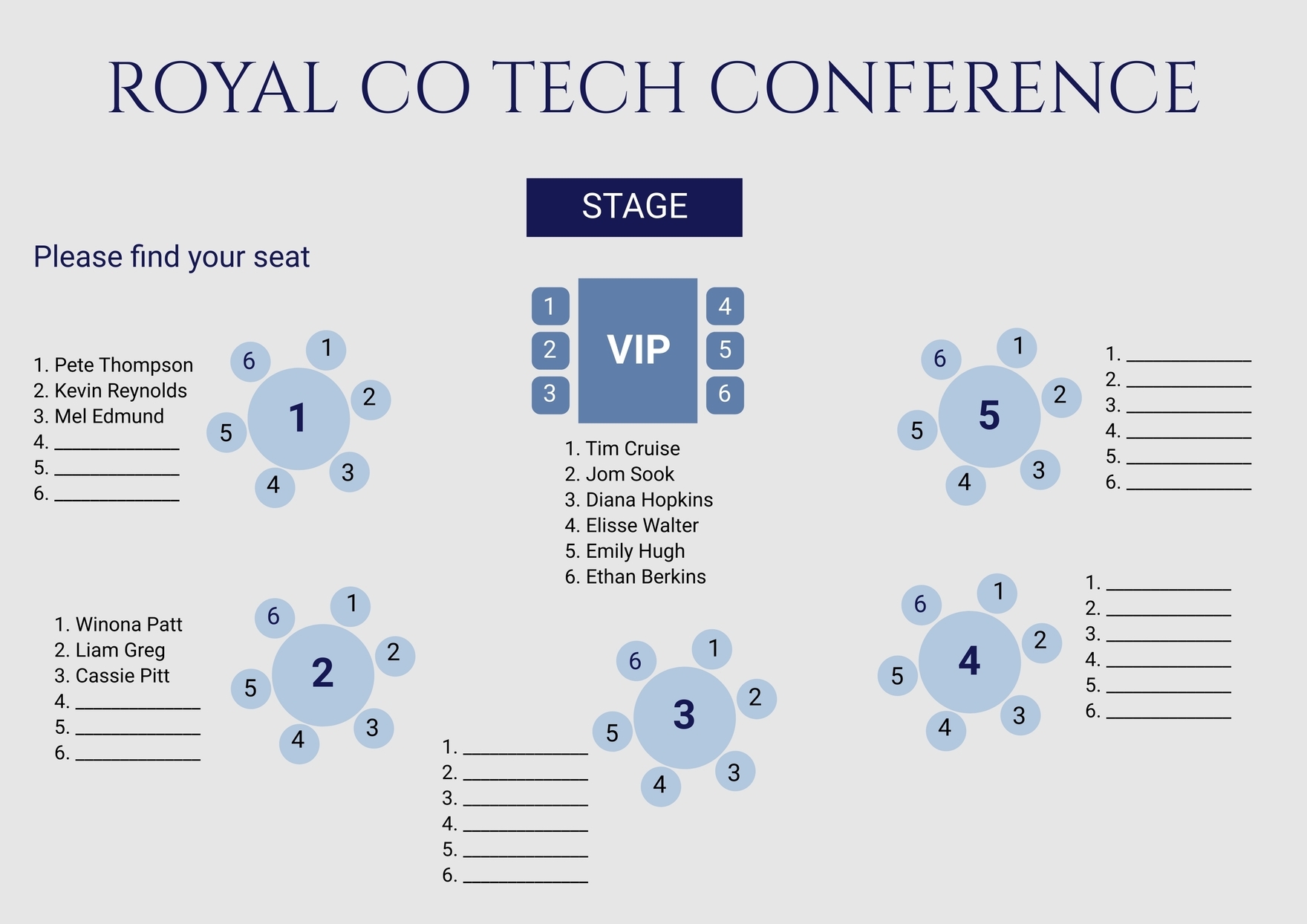 Free Custom Printable Seating Chart Templates Canva