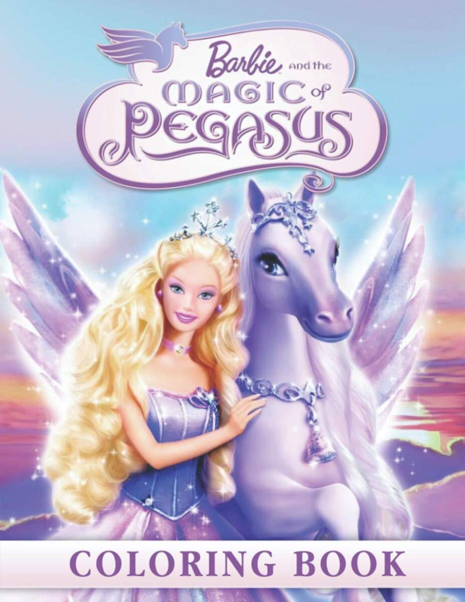 Barbie And The Magic Of Pegasus Coloring Book Great Gift For Girls Amazing Coloring Book For Kids By Andrew Home Goodreads
