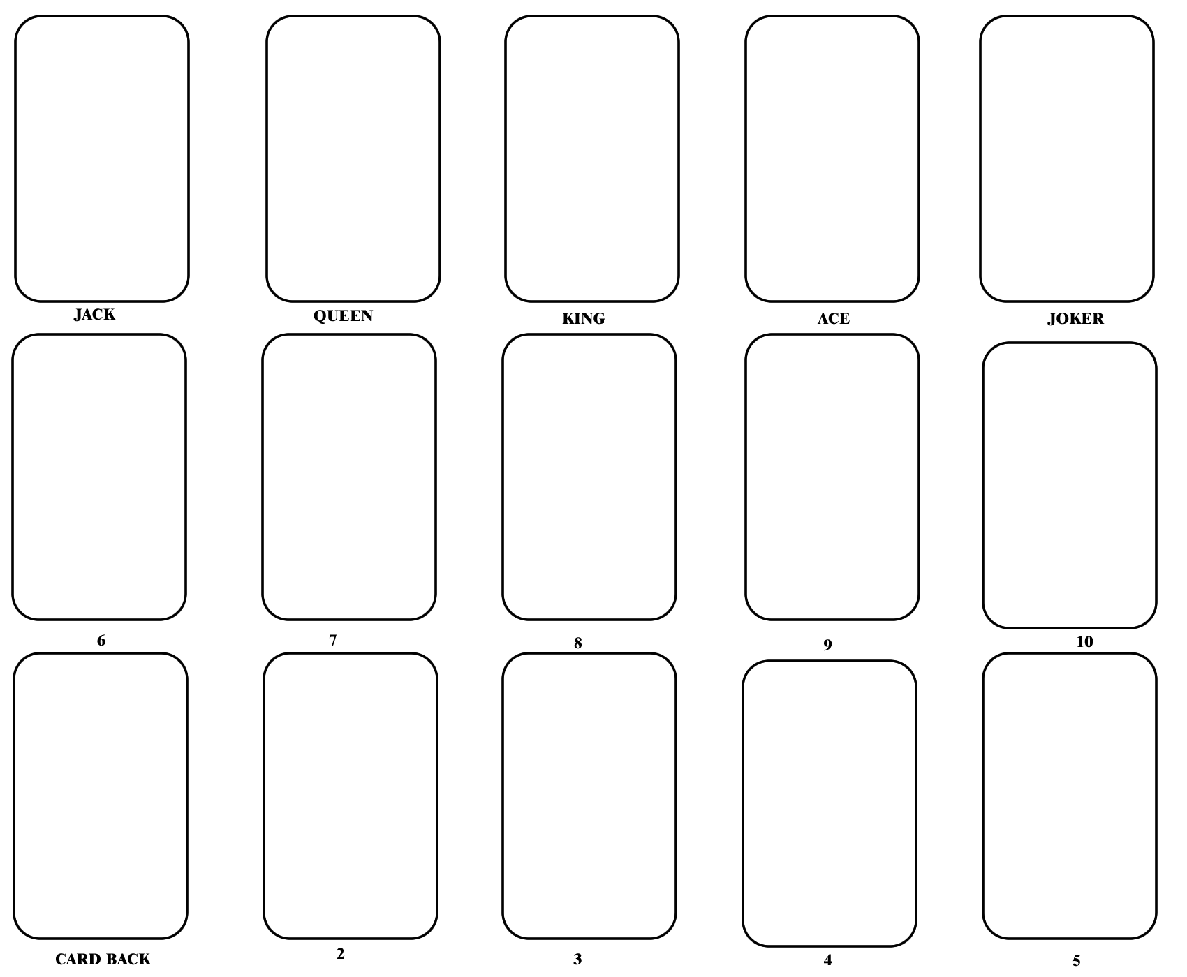 Blank Playing Card Template For Word 10 Free PDF Printables Printablee Blank Playing Card Template For Word 10 Free PDF Printables Printablee
