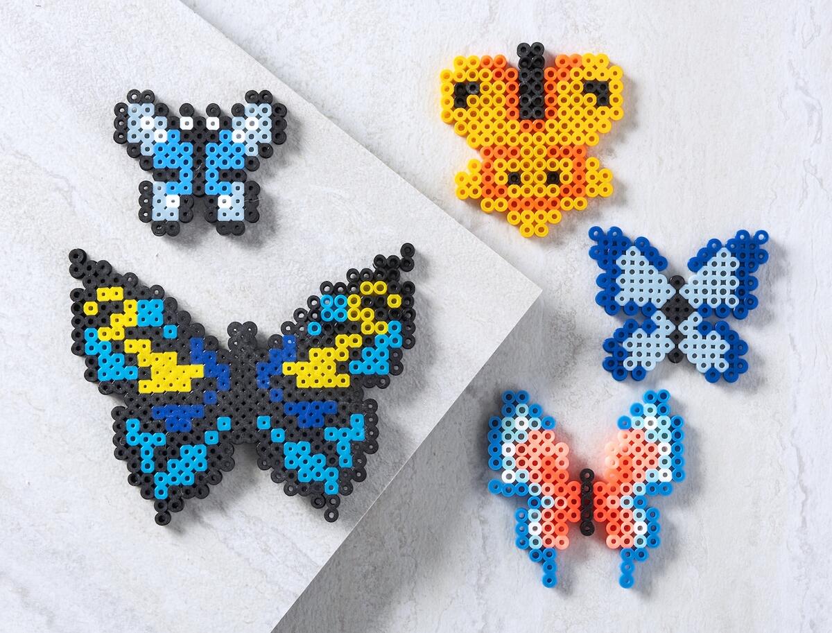 Butterfly Perler Beads 30 Free Patterns DIY Candy