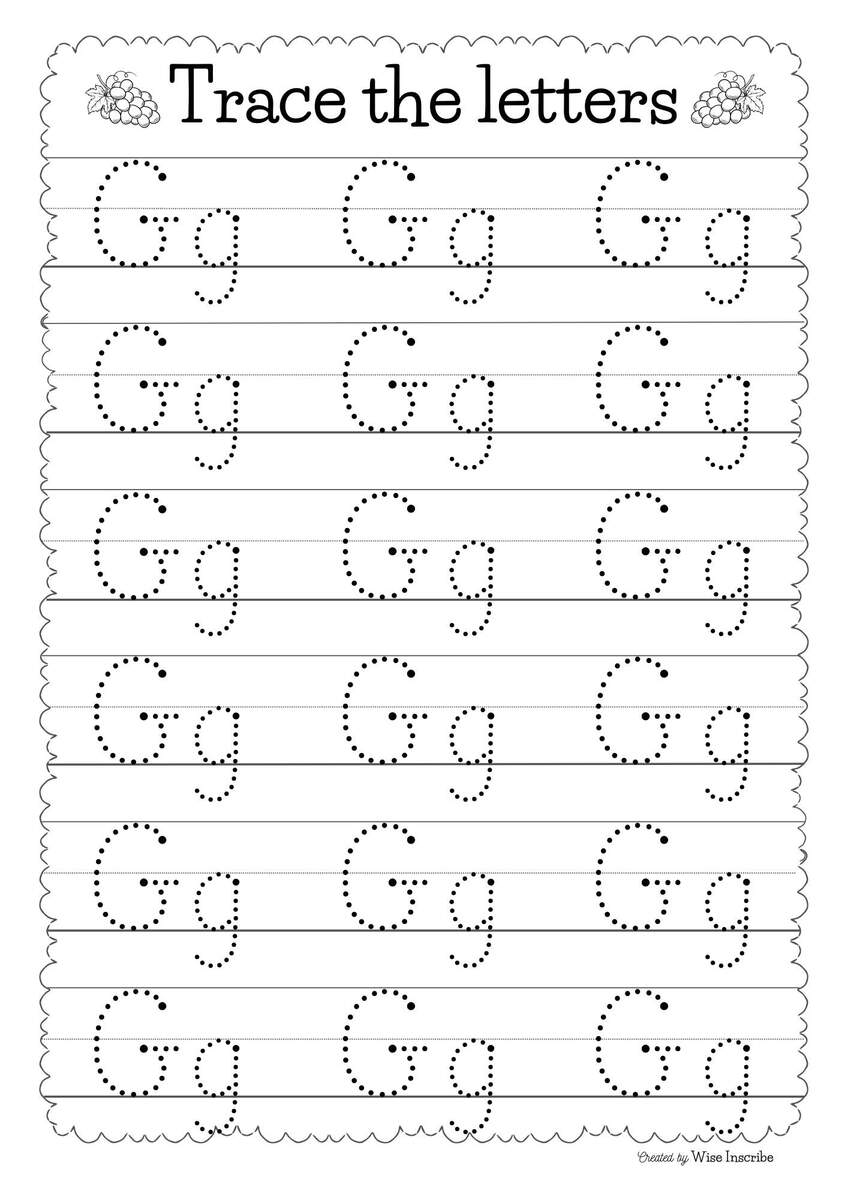Buy Alphabet Tracing Worksheets ABC Practice Preschool Resources Printable Online In India Etsy