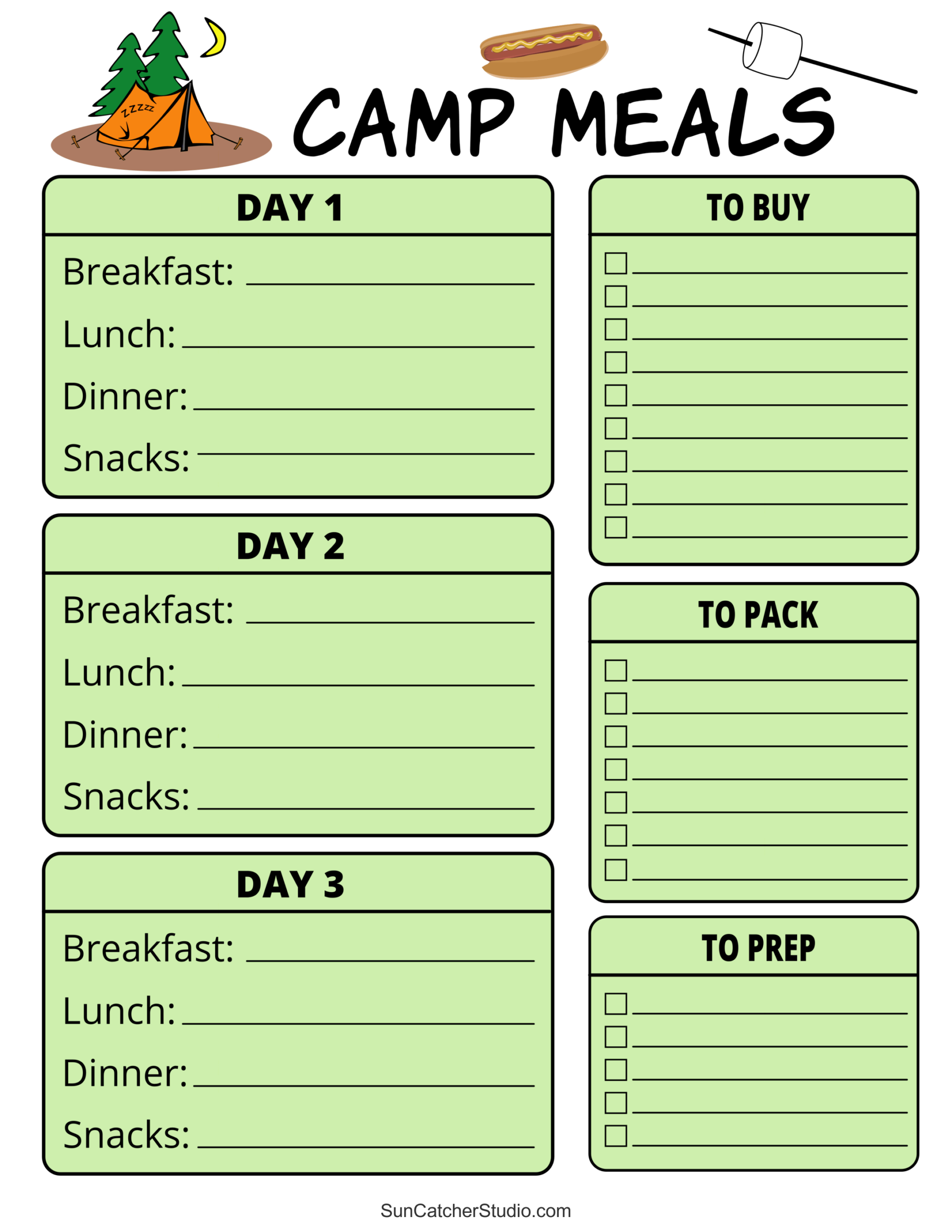 Camping Checklist Camping Essentials Meals Free Printables Lettering SVG Files Tools Apps Camping Checklist Camping Essentials Meals Free Printables Lettering SVG Files Tools Apps