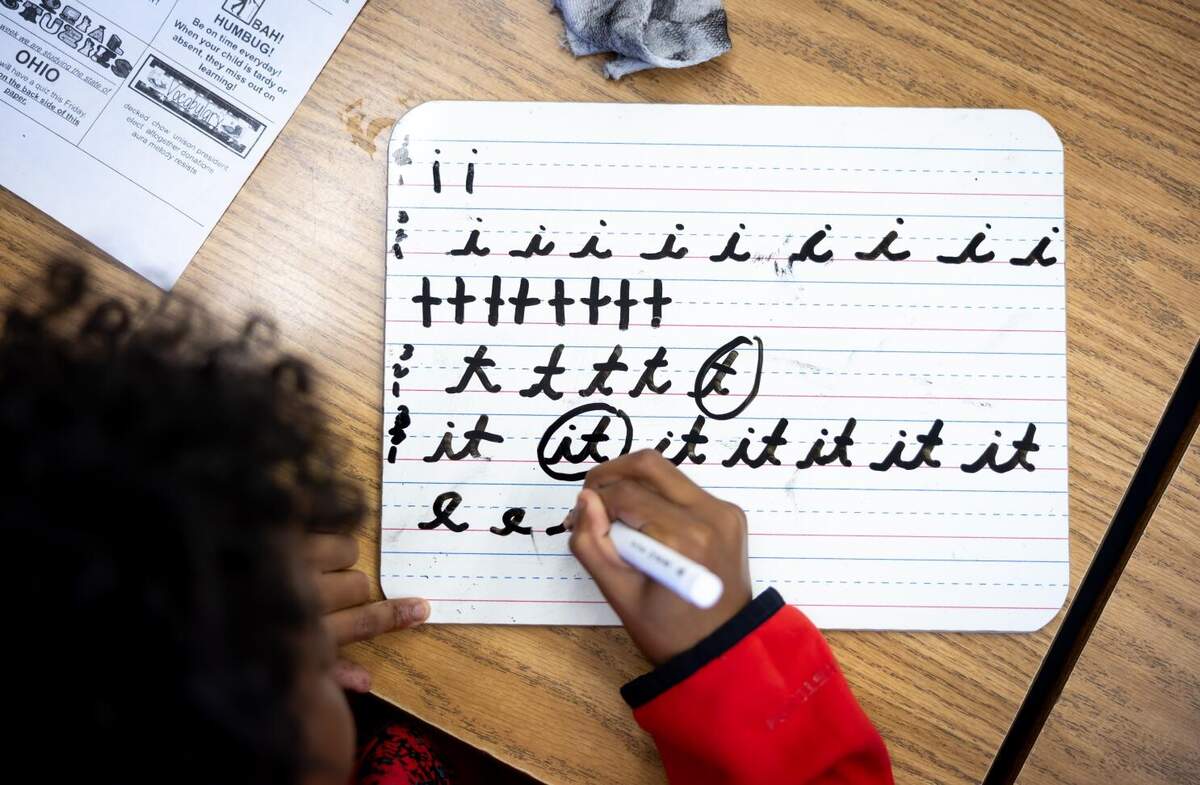 Can You Write Cursive Test Your Skills Los Angeles Times