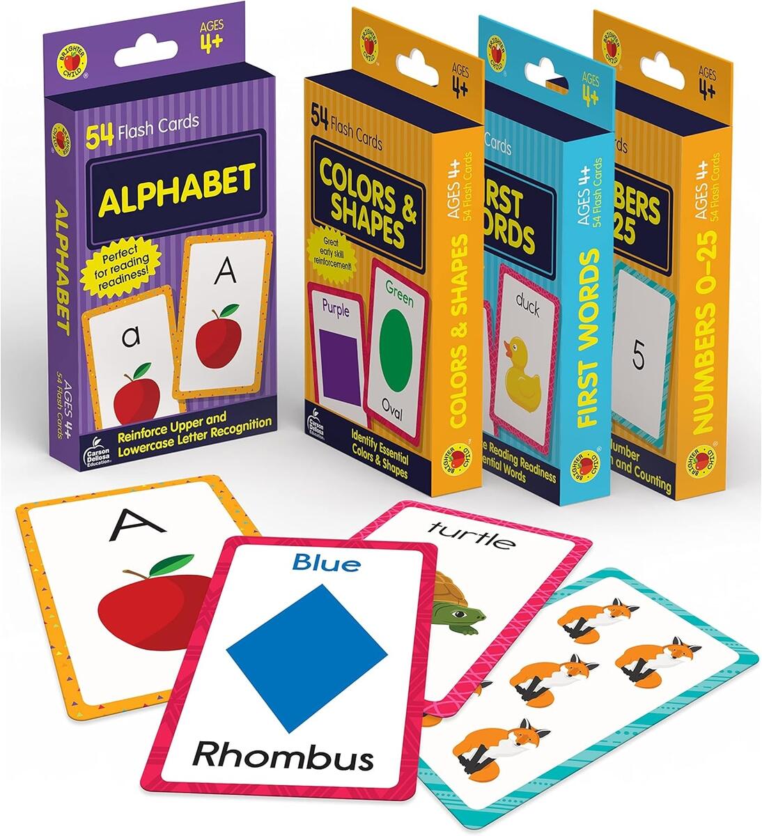 Carson Dellosa Toddler Flash Cards 4 Pack Alphabet Flash Cards Sight Word F EBay Carson Dellosa Toddler Flash Cards 4 Pack Alphabet Flash Cards Sight Word F EBay