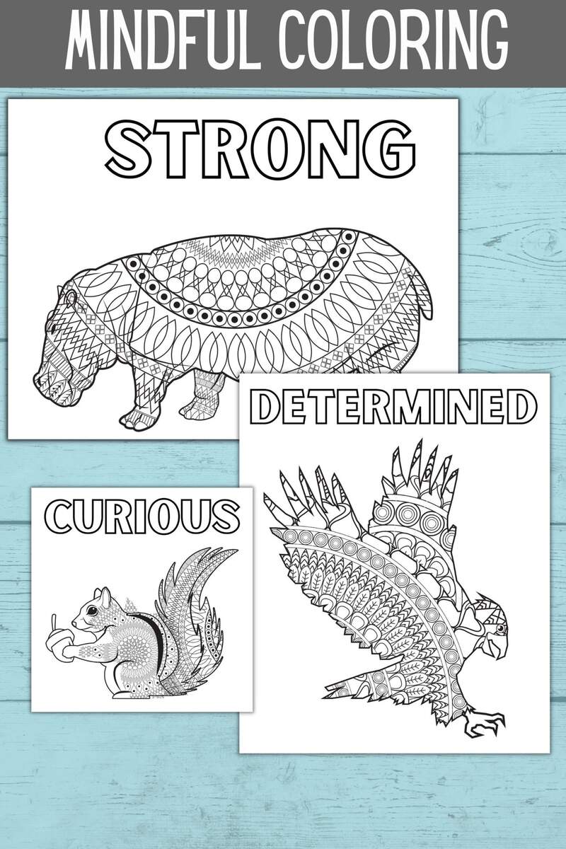 Character Trait Coloring Pages Mandala Animal Theme Mindful Coloring Activity Middle School Coloring Social Emotional Learning Etsy Character Trait Coloring Pages Mandala Animal Theme Mindful Coloring Activity Middle School Coloring Social Emotional Learning Etsy