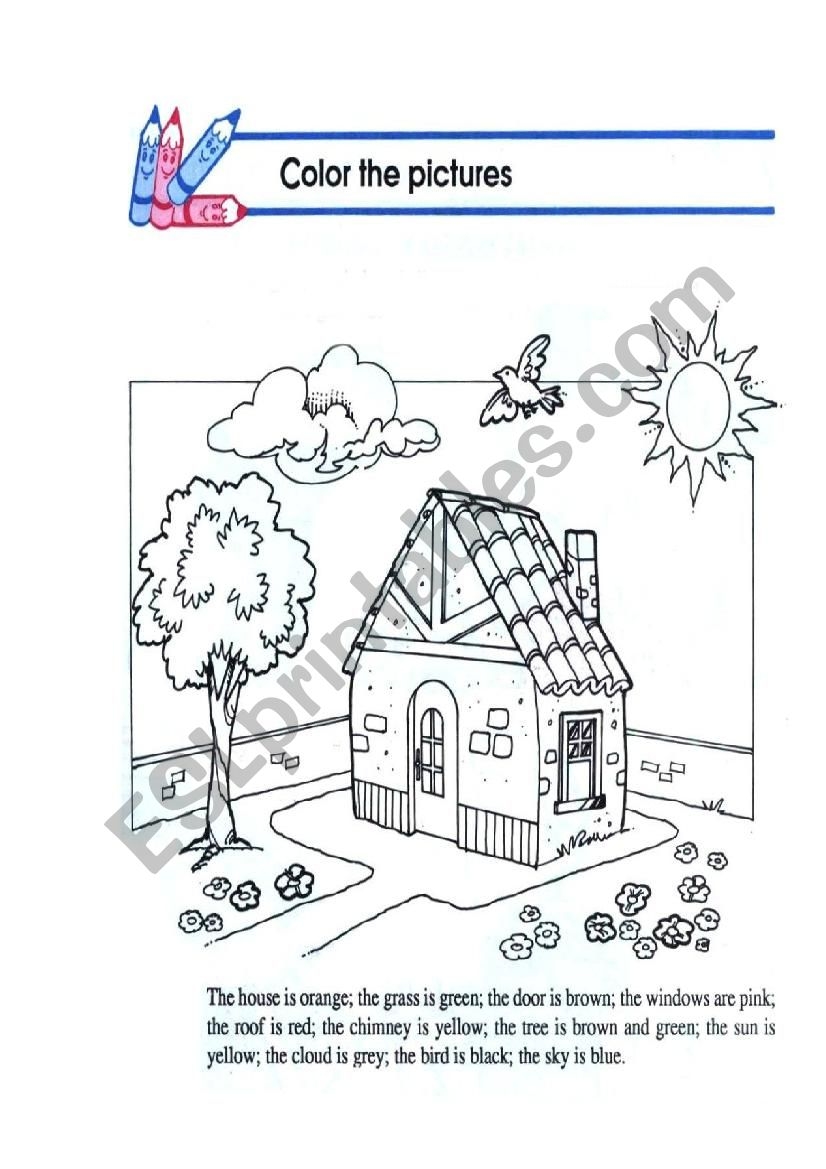 Color The Pictures According To Instructions ESL Worksheet By Teachertalitagraca Color The Pictures According To Instructions ESL Worksheet By Teachertalitagraca