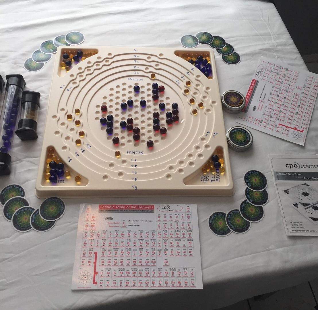 CPO Science Atomic Structure Atom Building Game Hands On Learning 1862050629