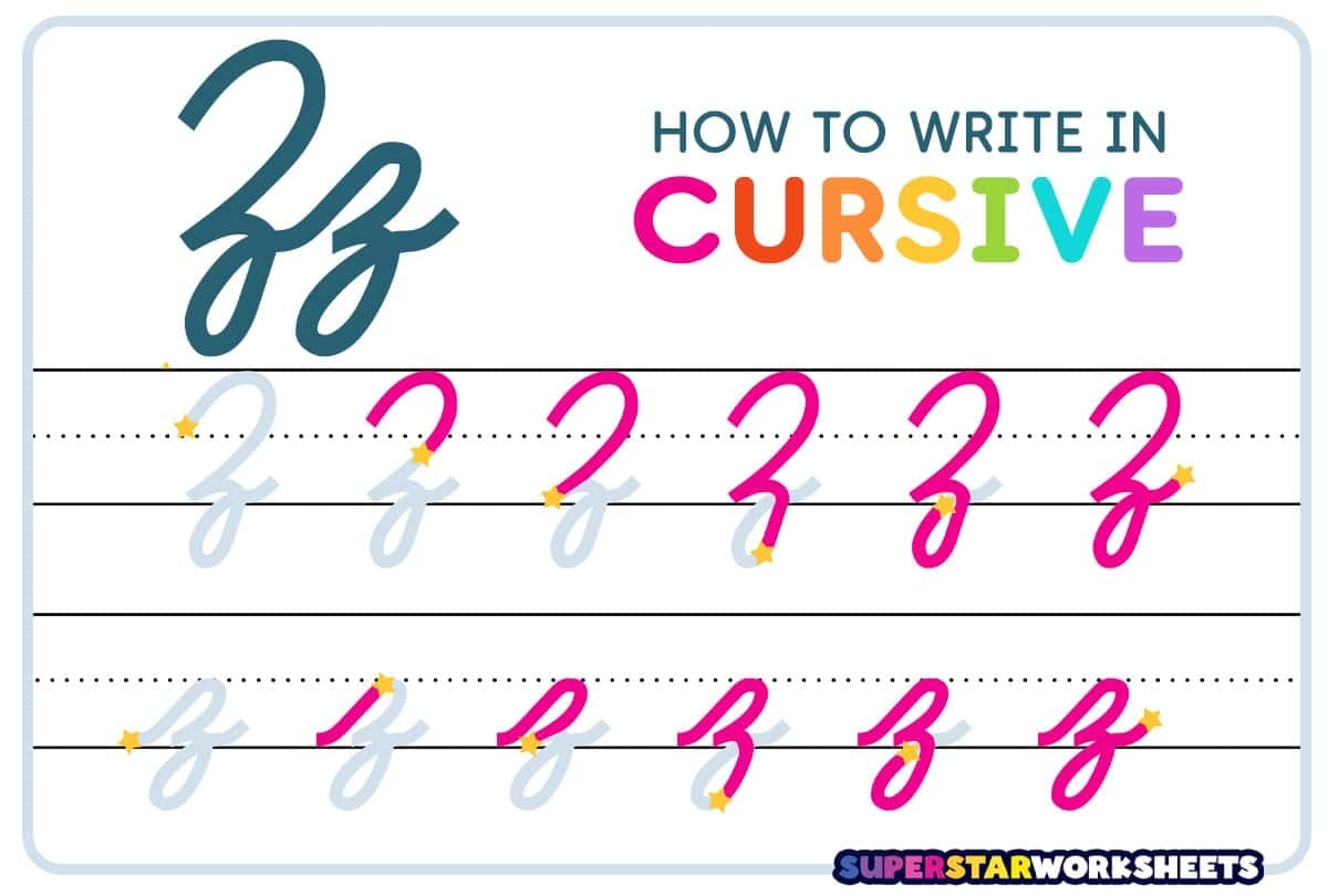How To Write Cursive Alphabet A To Z Writey