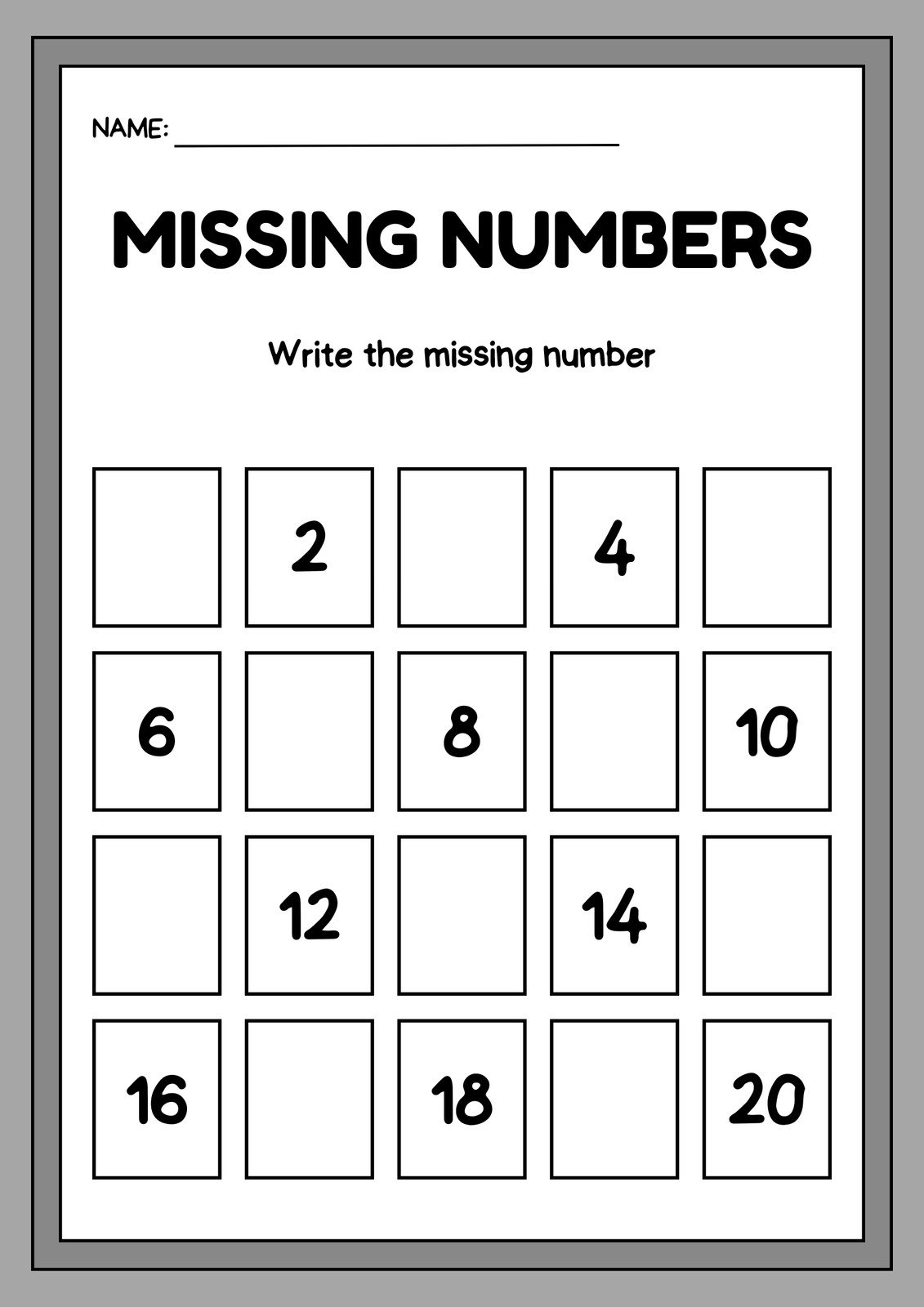 Customize 1 860 Kindergarten Math Worksheets Templates Online Canva