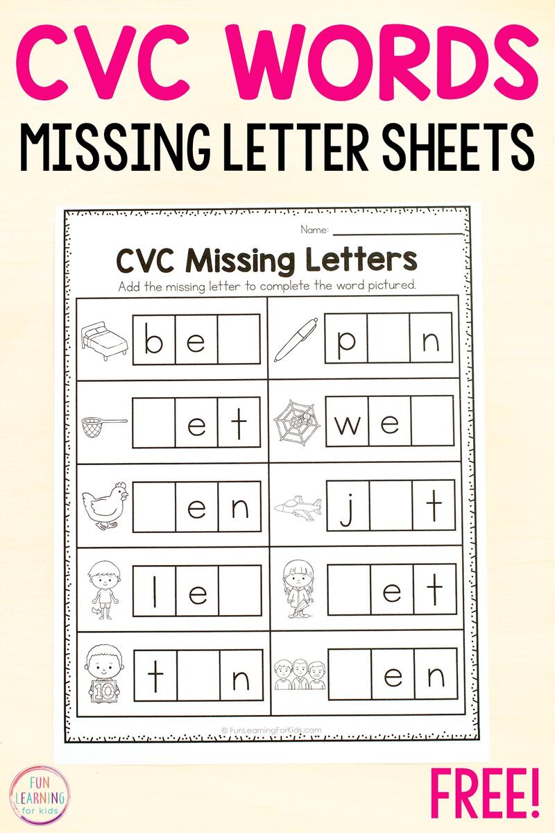 Missing Letter Worksheets Free Printables Doozy Moo
