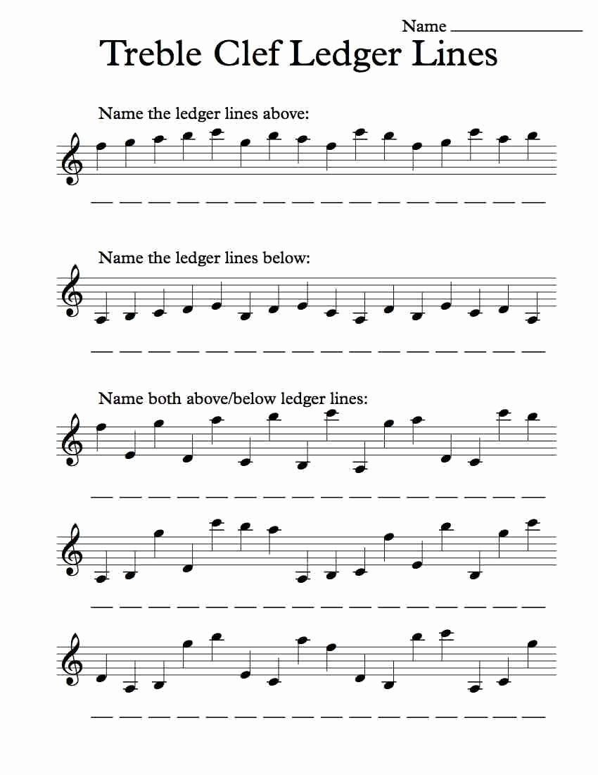 Name The Notes Worksheet Learn Music Theory With Interactive Exercises