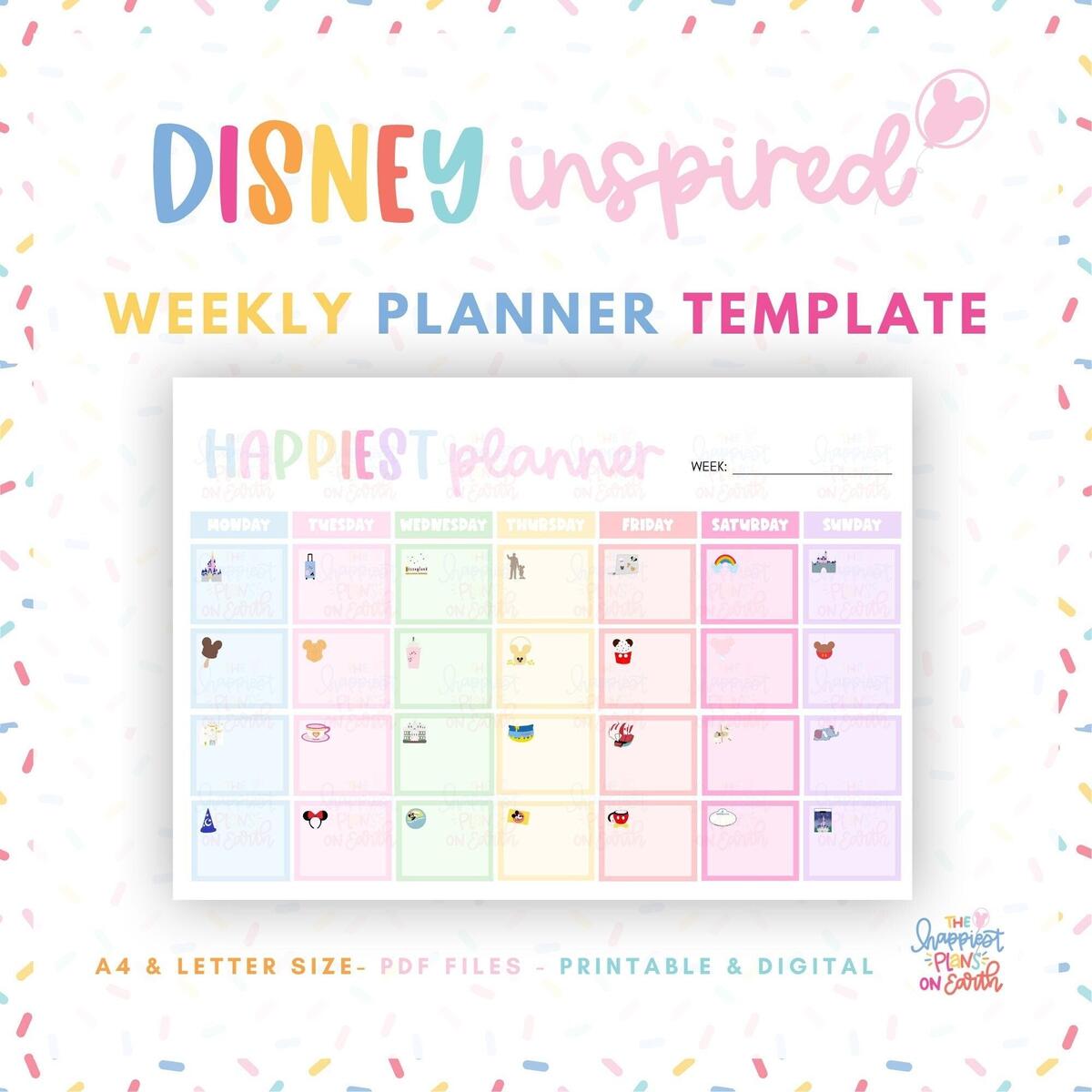 Free Printable Disney Vacation Planner 27 Pages Life Is Sweeter By Design