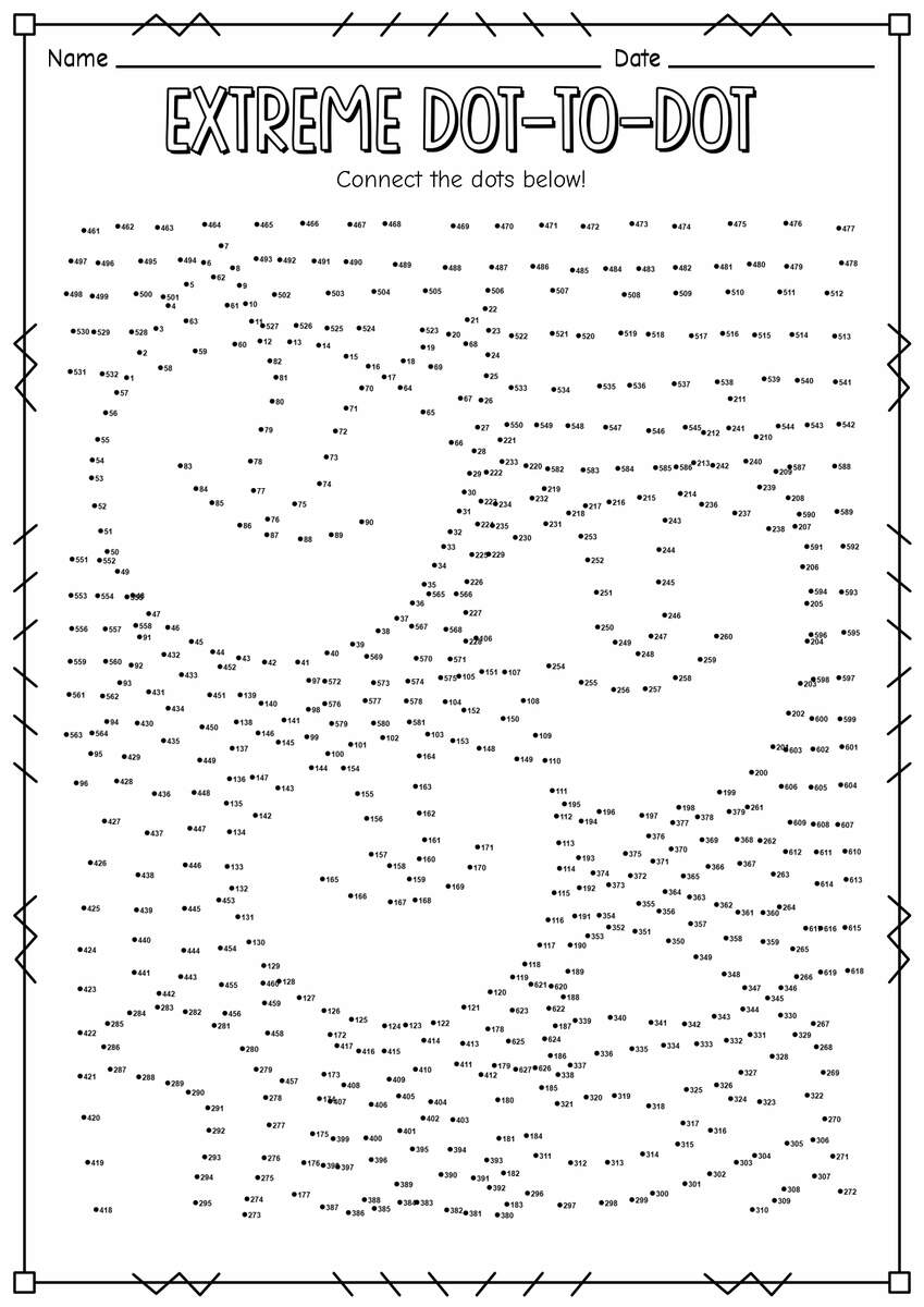 Dot By Letter Brain Games To Go Dot To Dot Connect The Dots