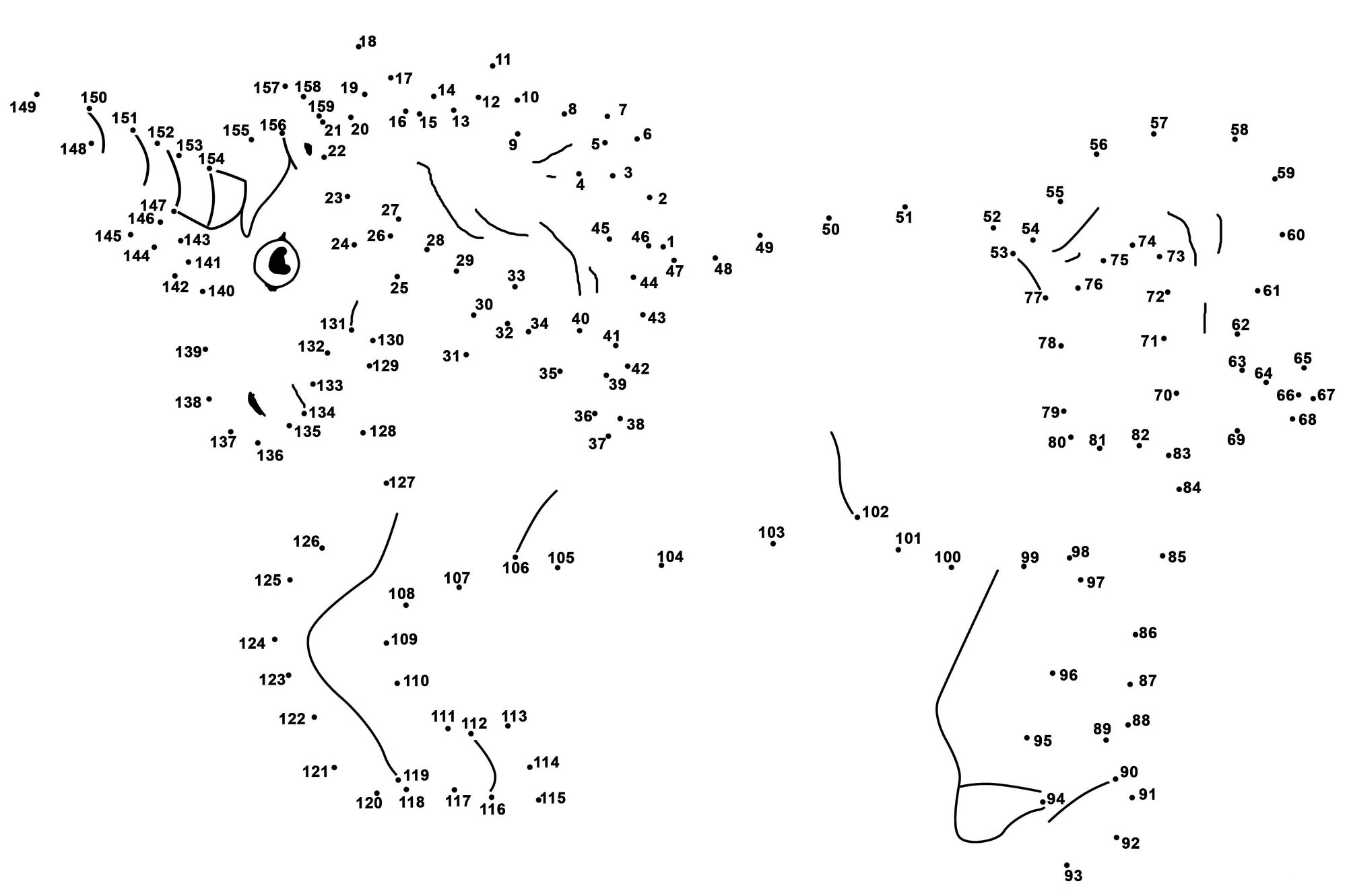 Dot To Dot Printables Best Coloring Pages For Kids Dot To Dot Printables Best Coloring Pages For Kids