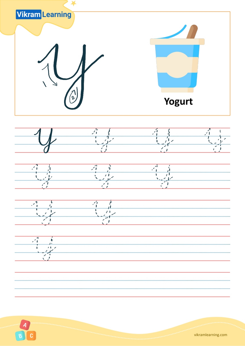 Download Cursive Letter Y Worksheets Vikramlearning Download Cursive Letter Y Worksheets Vikramlearning