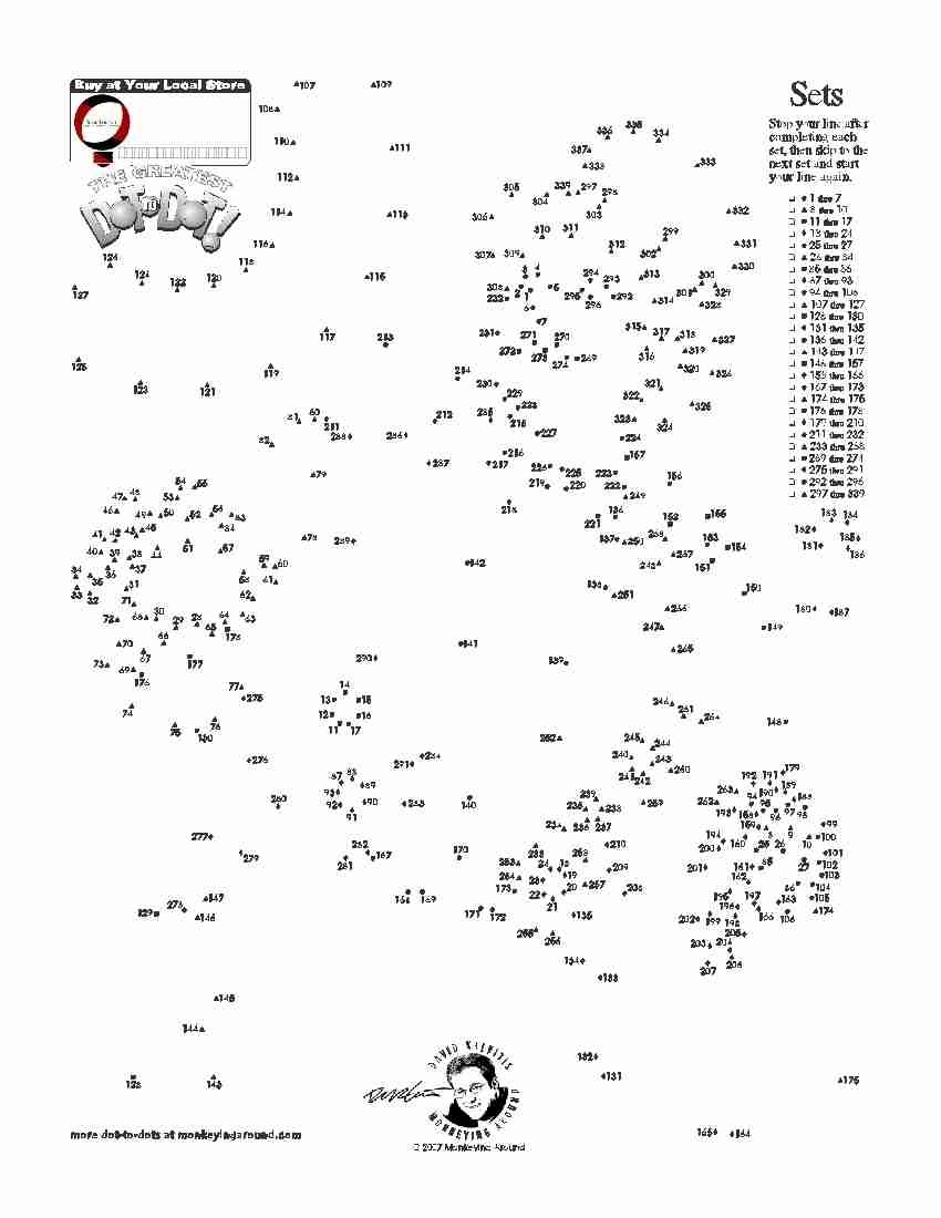 Downloadable Dot To Dot Puzzles Worksheets Library