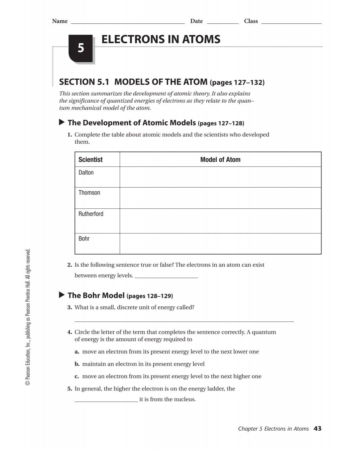 13 ELECTRONS IN ATOMS Teacher Notes Flip EBook Pages 1 6 AnyFlip