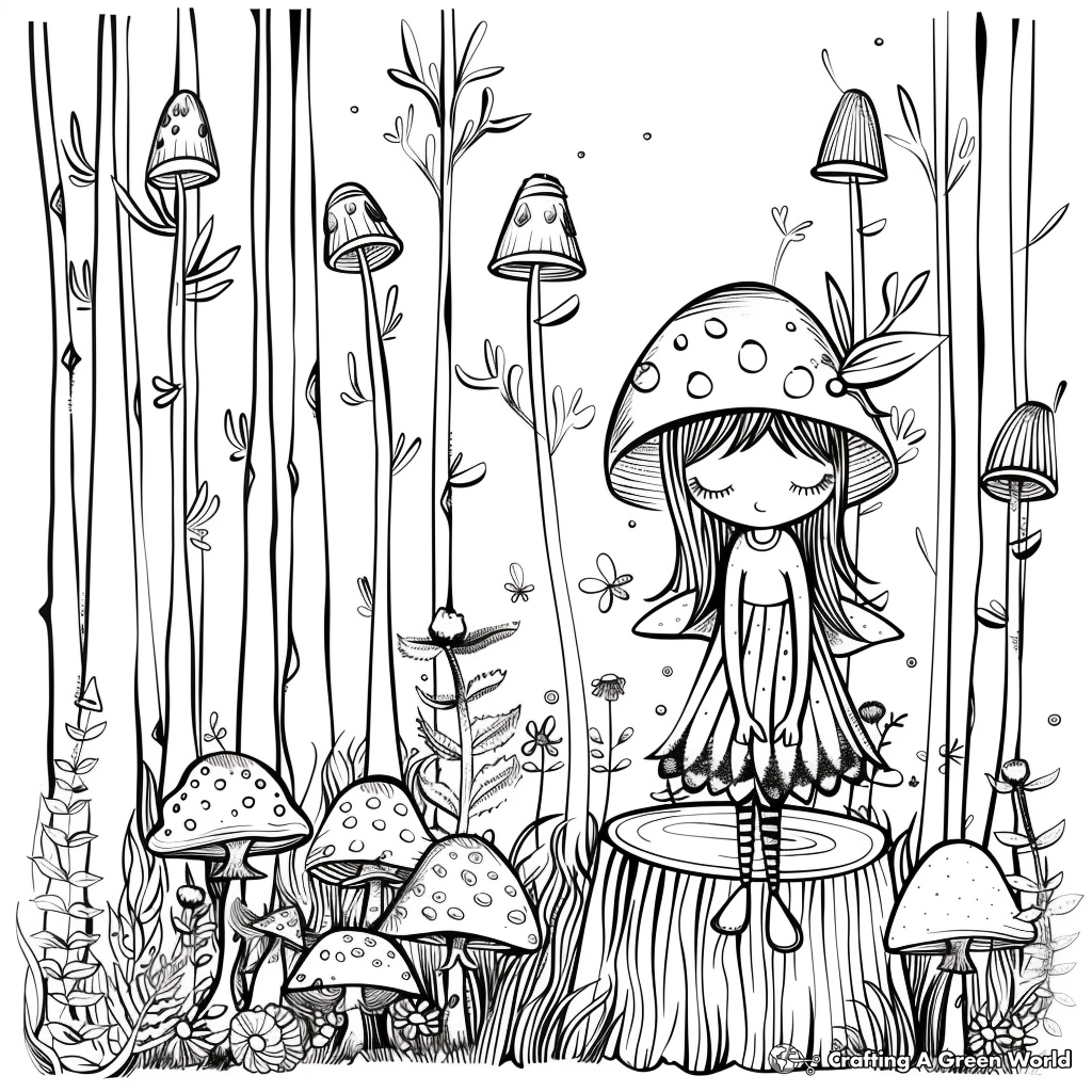 Fairies Coloring Pages Free Printable