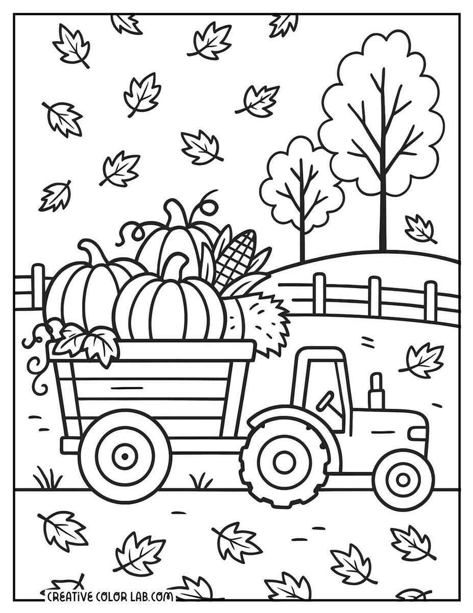 Fall Coloring Pages To Download And Print Fall Coloring Pages To Download And Print