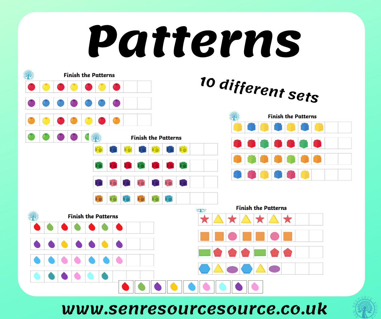 Finish The Pattern Made By Teachers Finish The Pattern Made By Teachers