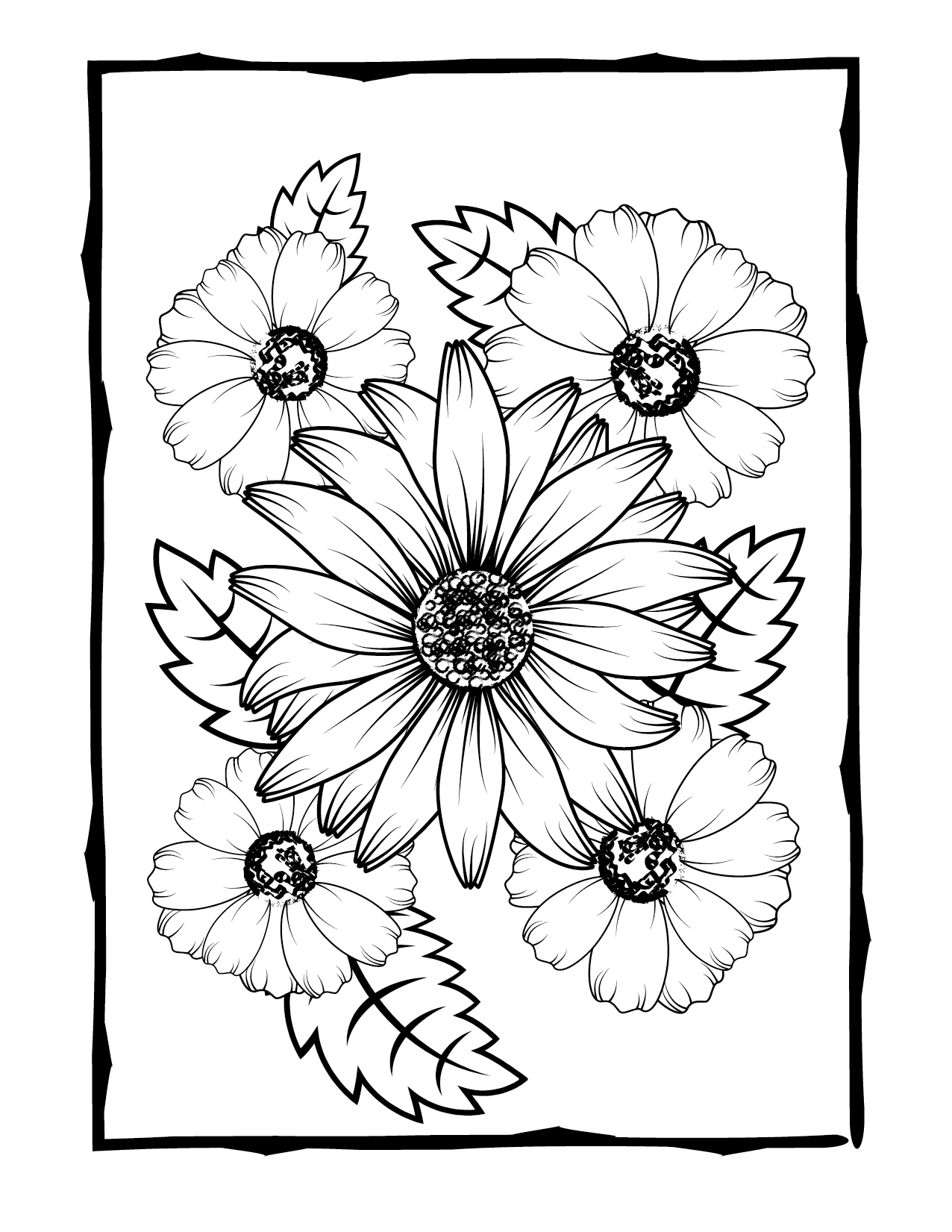 Flower Coloring Pages 20 Printable Flowers Sheets Daisy More Made By Teachers Flower Coloring Pages 20 Printable Flowers Sheets Daisy More Made By Teachers