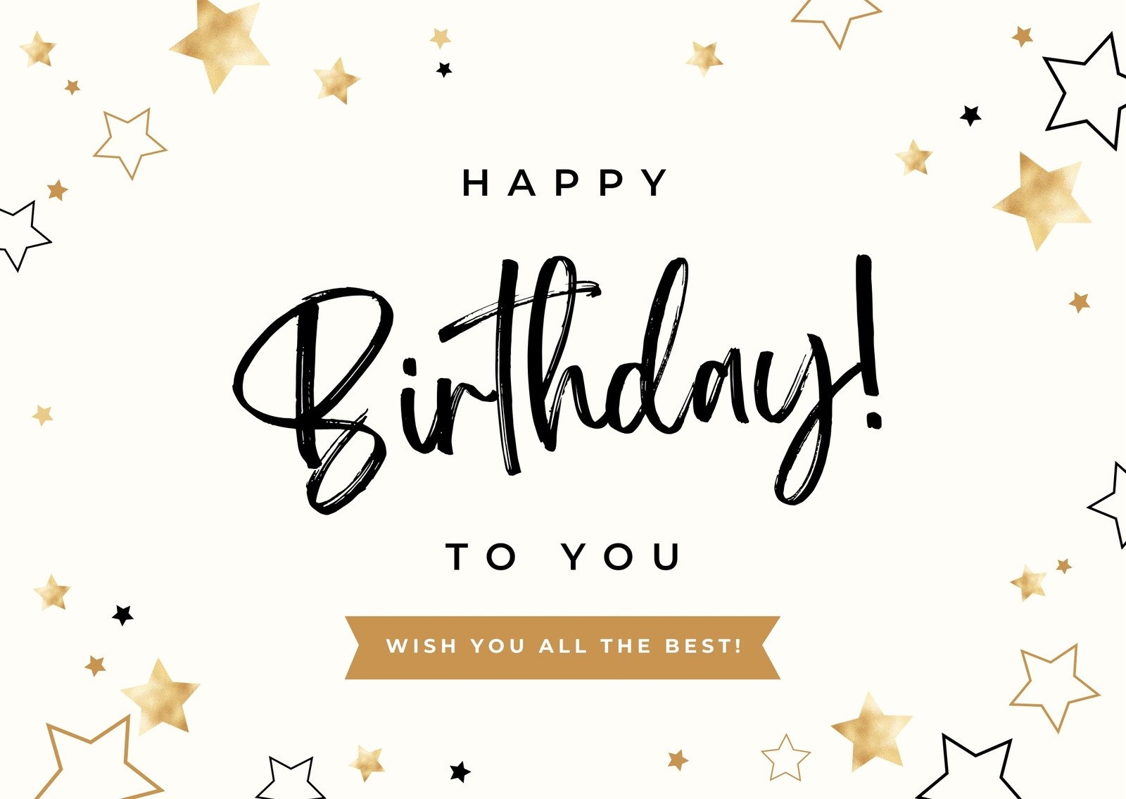 Free Custom Printable Birthday Card Templates Canva Free Custom Printable Birthday Card Templates Canva