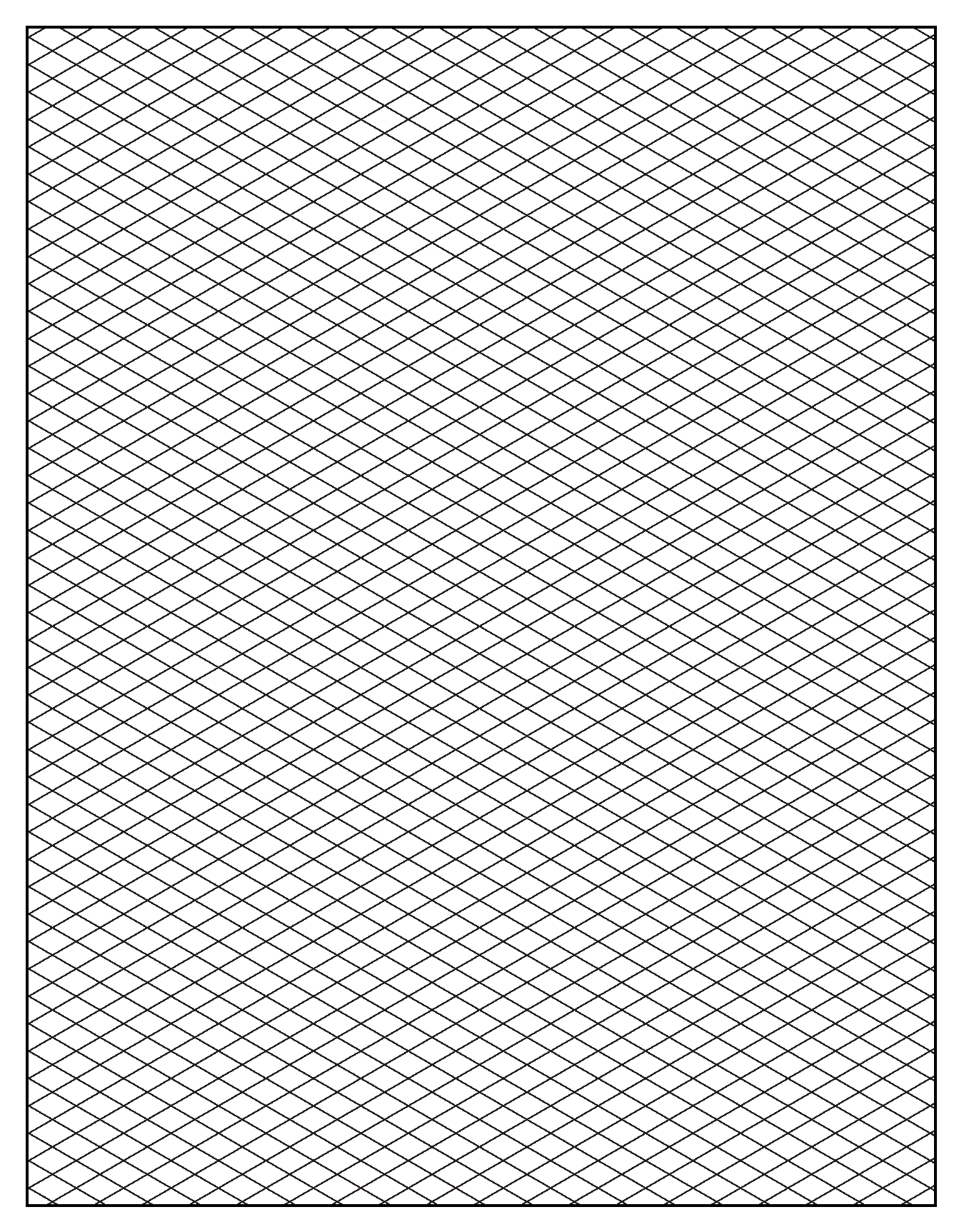 Free Isometric Graph Paper To Print