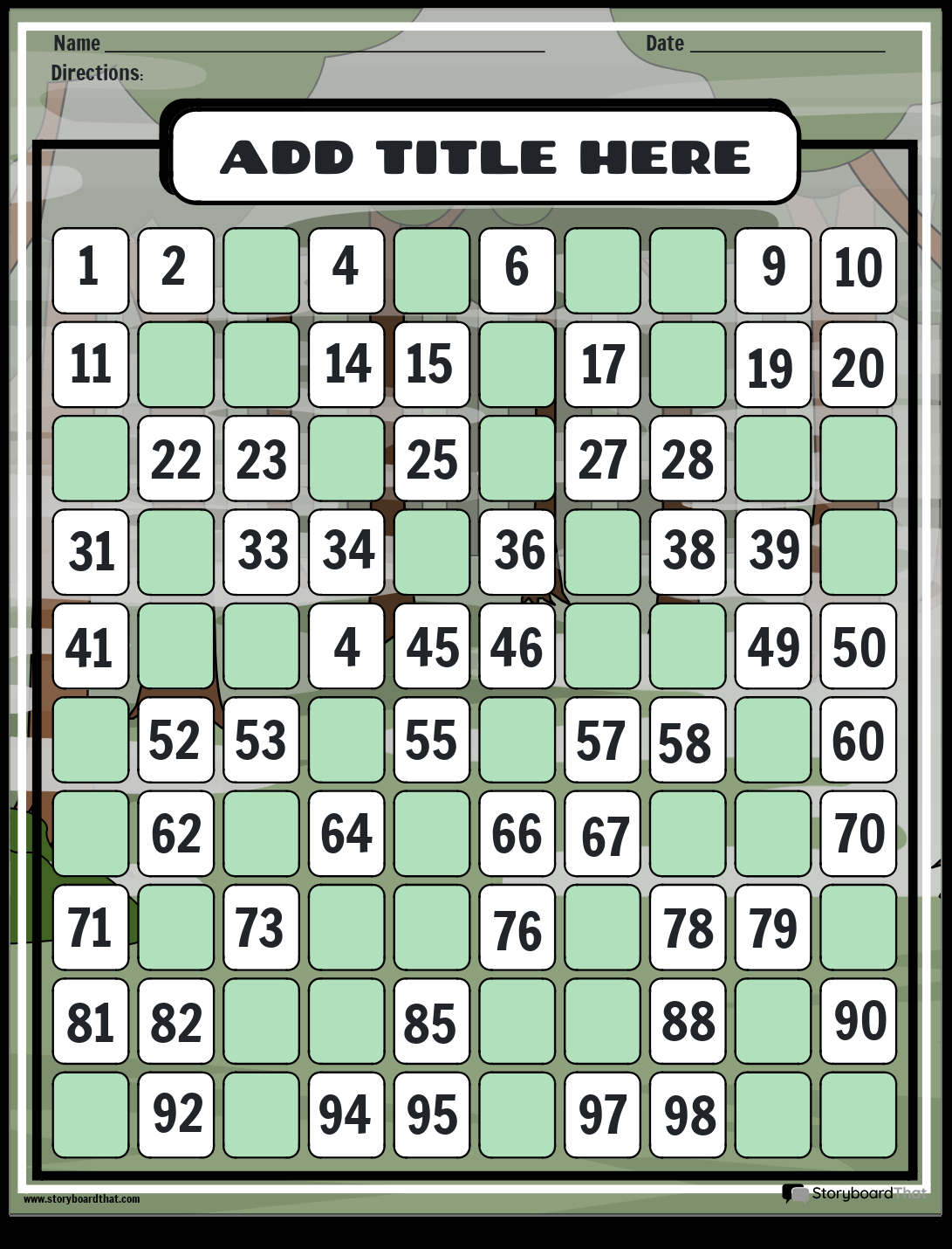 Free Missing Numbers Worksheets By Storyboard That Free Missing Numbers Worksheets By Storyboard That