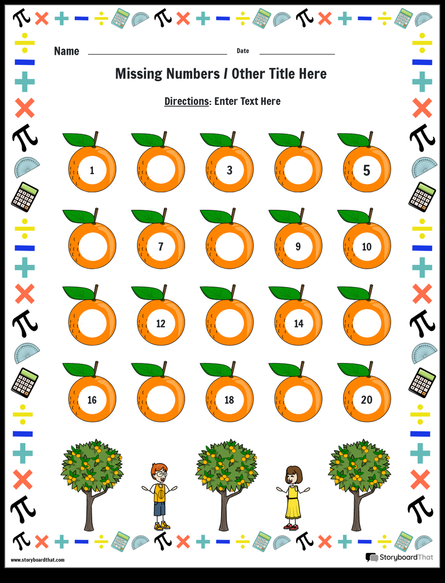Free Missing Numbers Worksheets By Storyboard That Multiplication Square Paste The Missing Numbers School Vector Illustration With Colorful Cubes Multiplication Table Poster For Kids Education Stock Vector Image Art Alamy