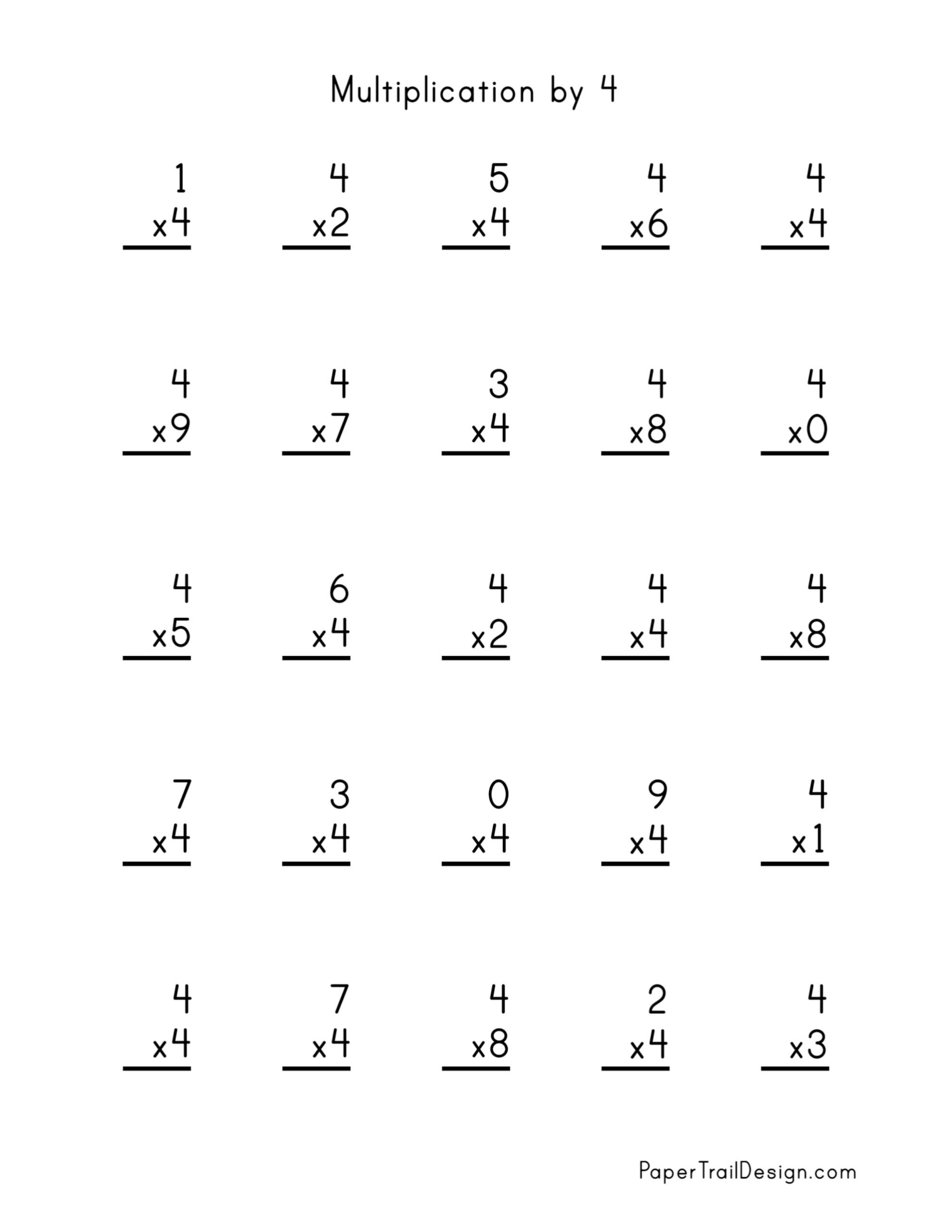 Free Multiplication Worksheets 1 12 Paper Trail Design Worksheets Library Free Multiplication Worksheets 1 12 Paper Trail Design Worksheets Library