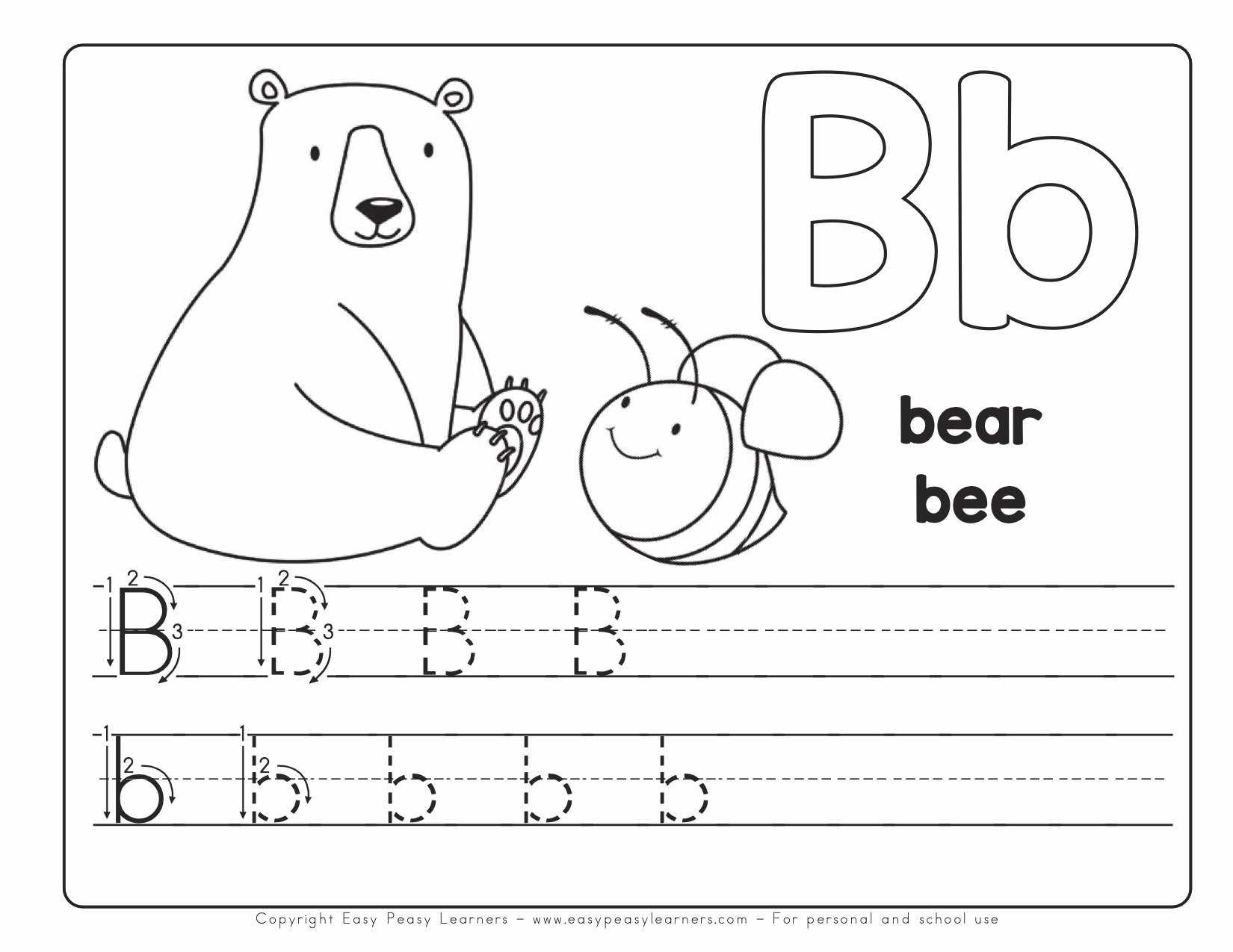 Free Letter A Alphabet Learning Worksheet For Preschool