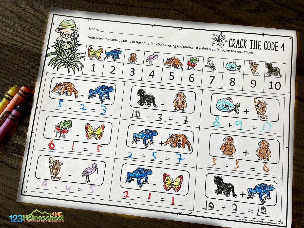 FREE Winter Hot Cocoa Multiplication And Division Math Worksheets