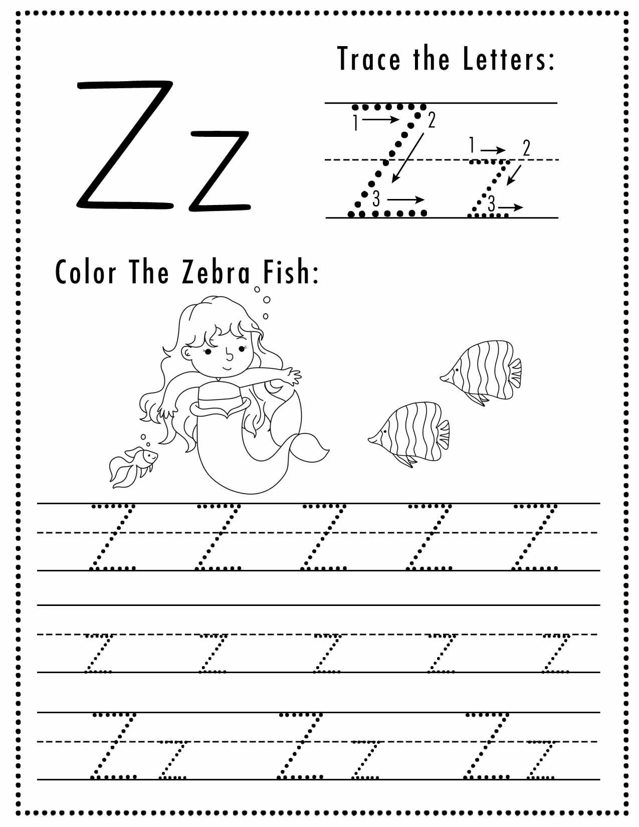 Free Printable Letter Z Worksheets Sly Spoon Free Printable Letter Z Worksheets Sly Spoon